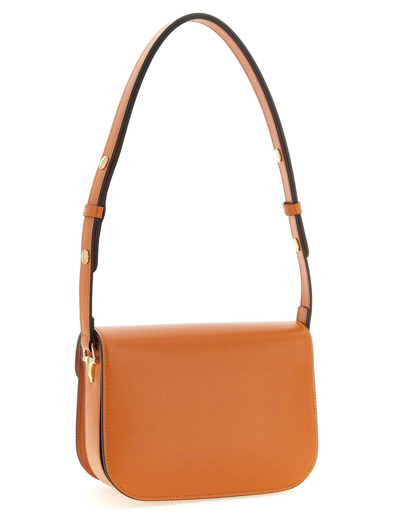 Gucci Orange Calfskin Shoulder Bag