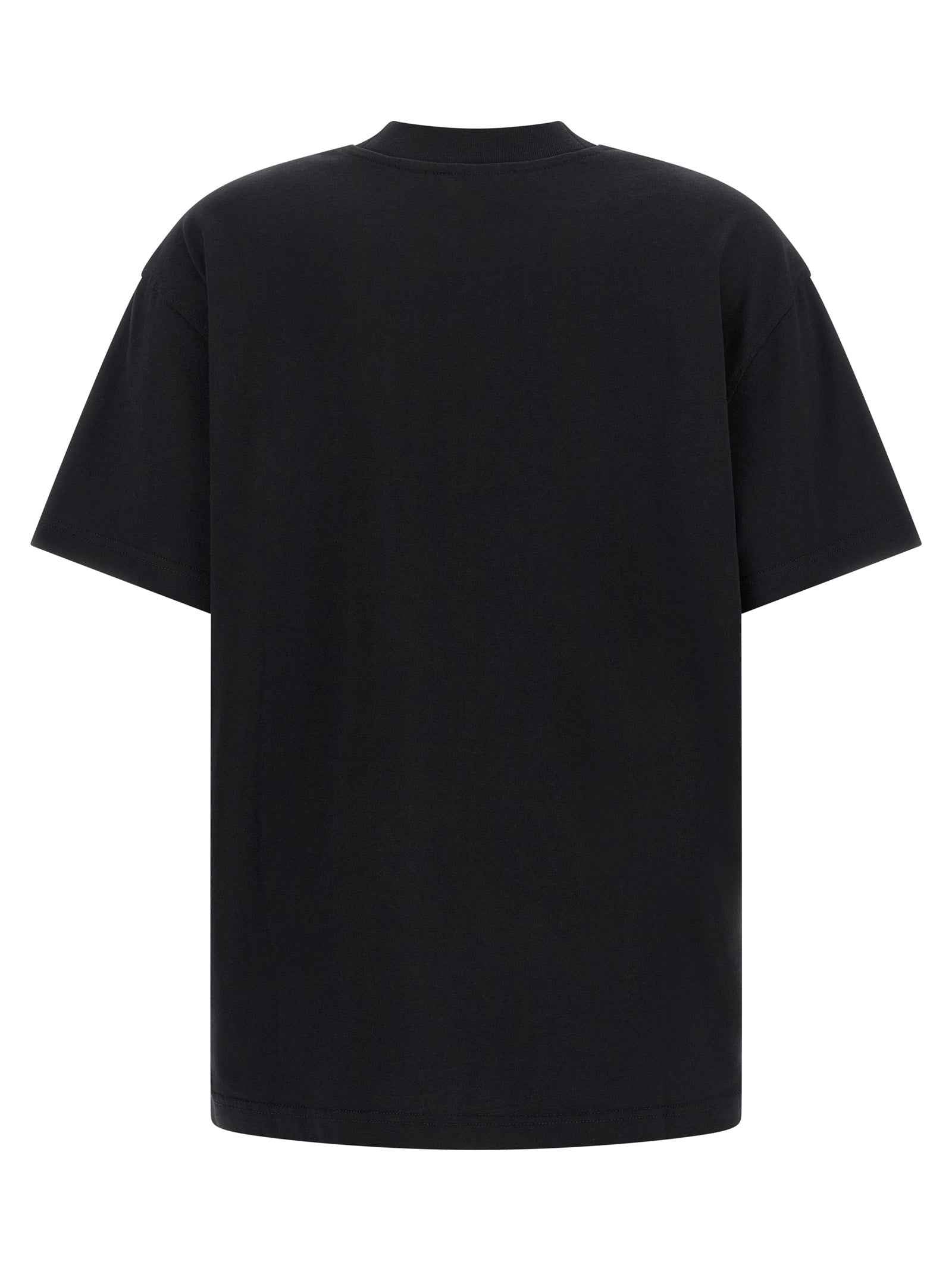 Off-White Black Cotton T-Shirt