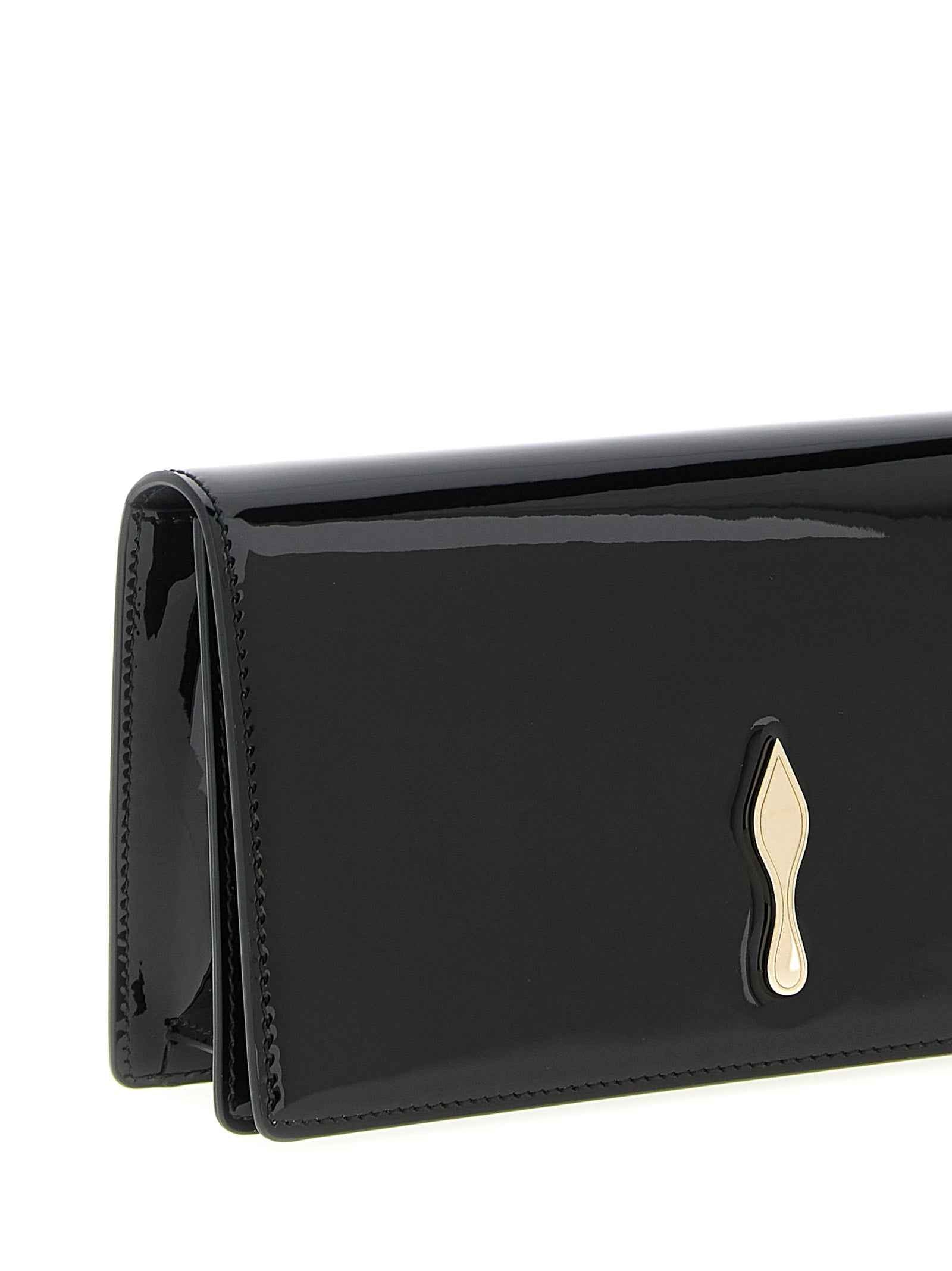 Christian Louboutin Black Calfskin Clutch Bag