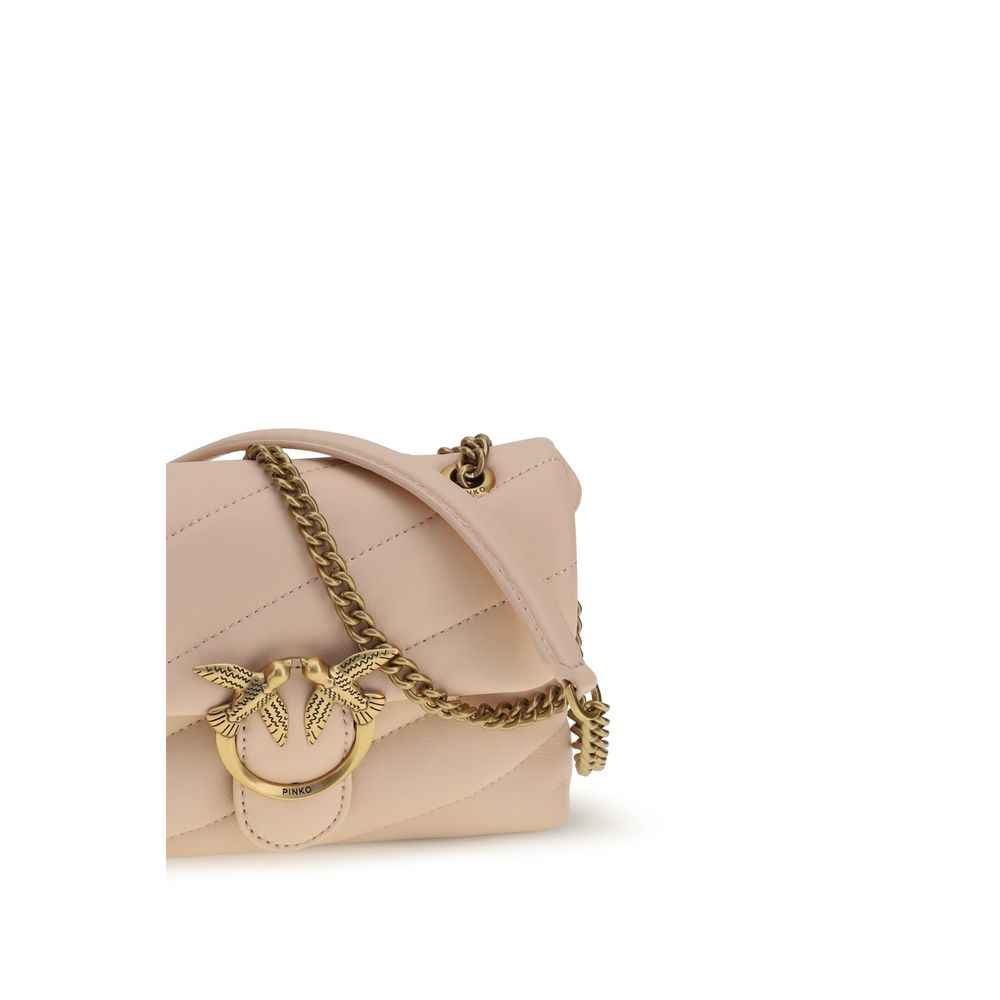 PINKO Multicolor Calf Leather Bos Taurus Shoulder Bag