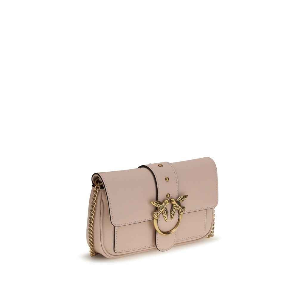 PINKO Multicolor Calf Leather Bos Taurus Shoulder Bag