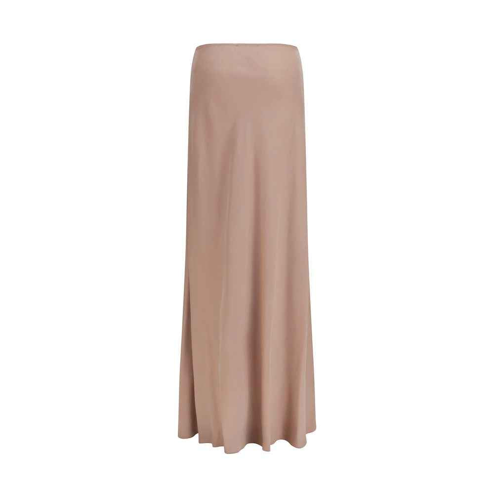 Fabiana Filippi Beige Lyocell Long Skirt