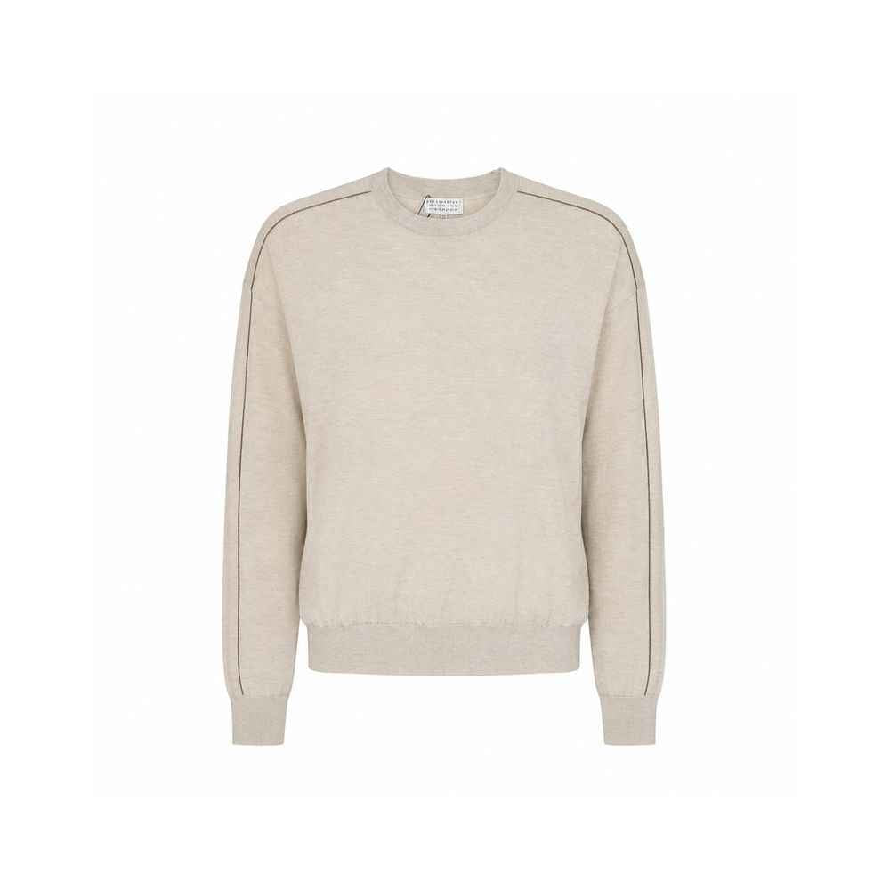 Brunello Cucinelli Beige Cashmere Sweatshirt