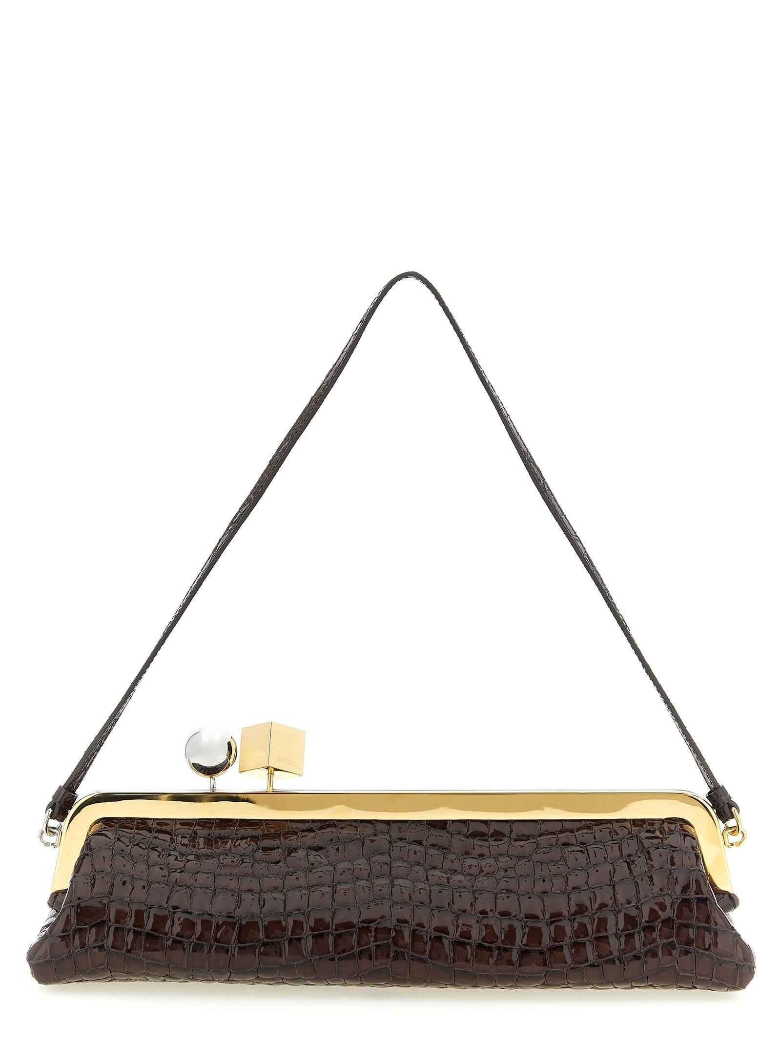 Jacquemus Brown Goatskin Clutch Bag