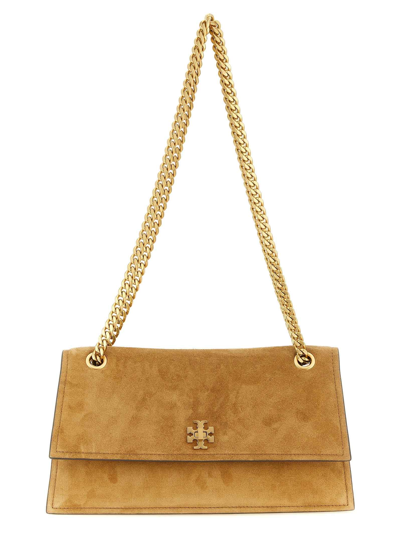 Tory Burch Brown Calfskin Shoulder Bag
