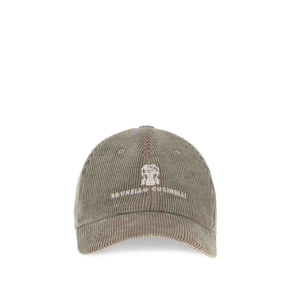 Brunello Cucinelli Beige Cotton Cap (Baseball Hat)