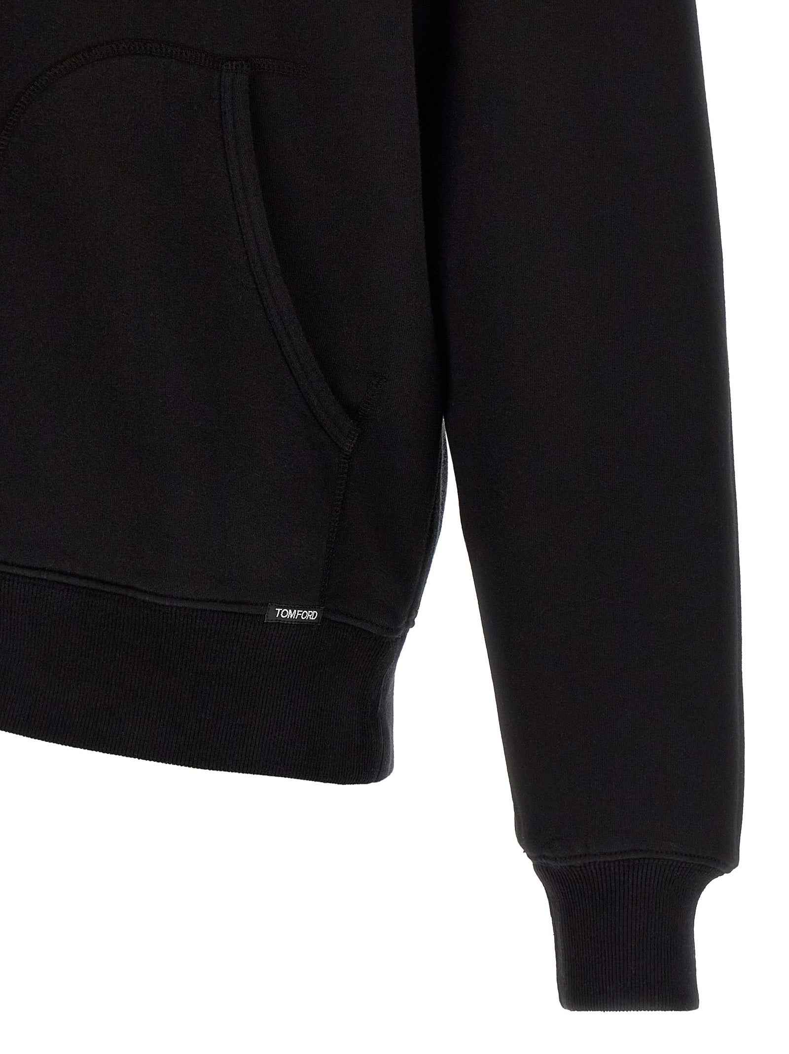 Tom Ford Black Cotton Sweatshirt