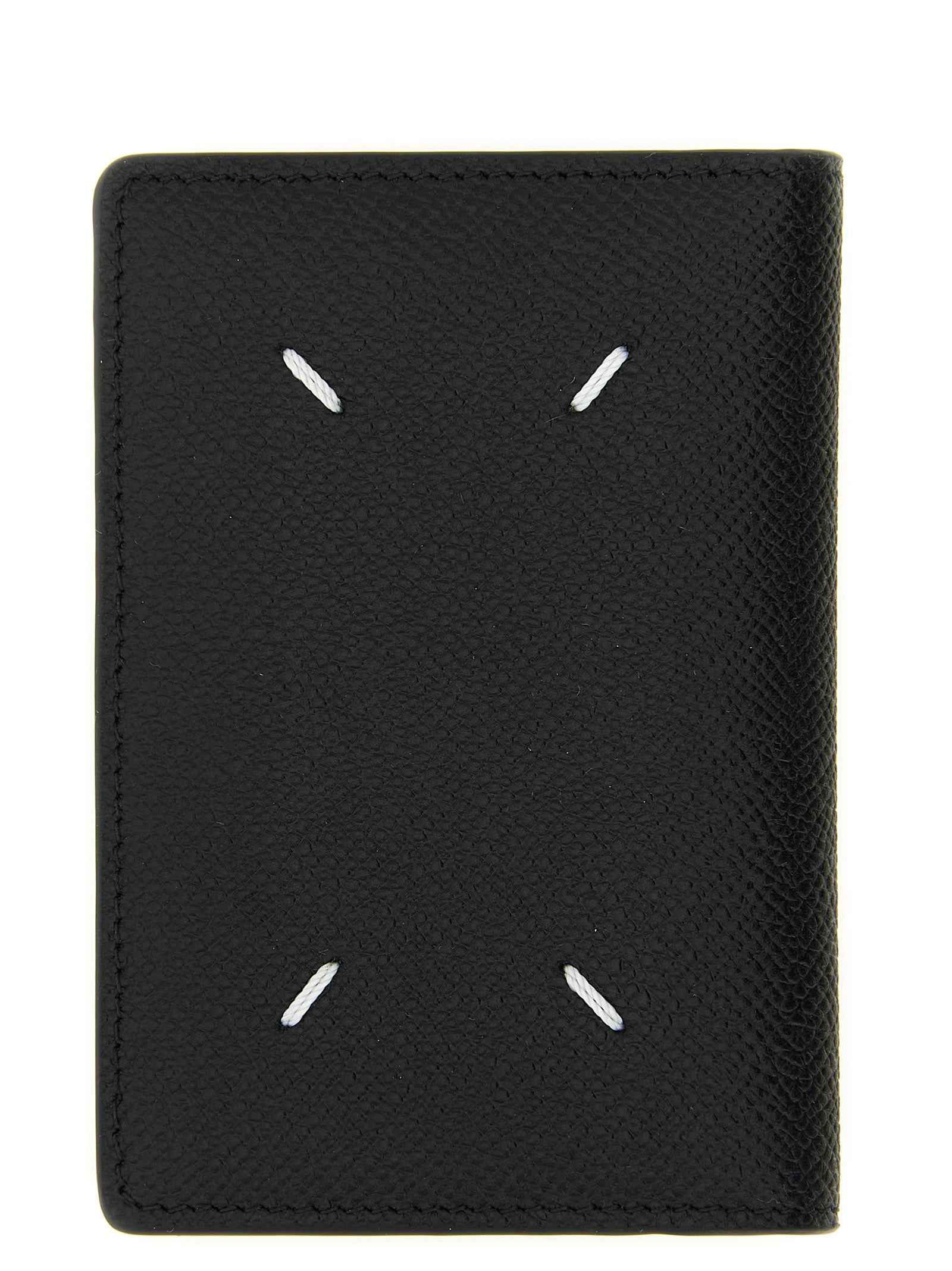 Maison Margiela Black Calfskin Cardholder