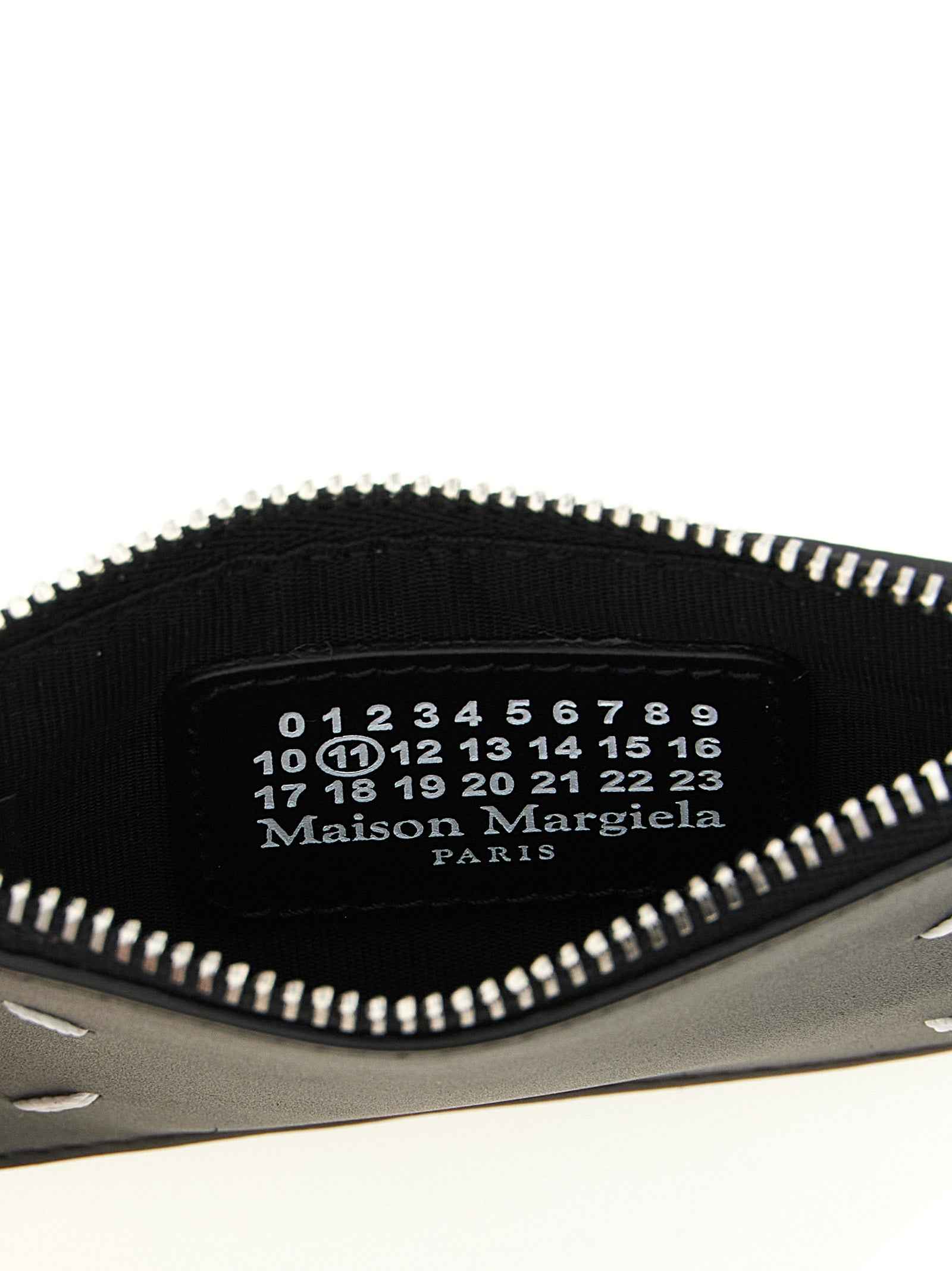 Maison Margiela Black Calfskin Cardholder