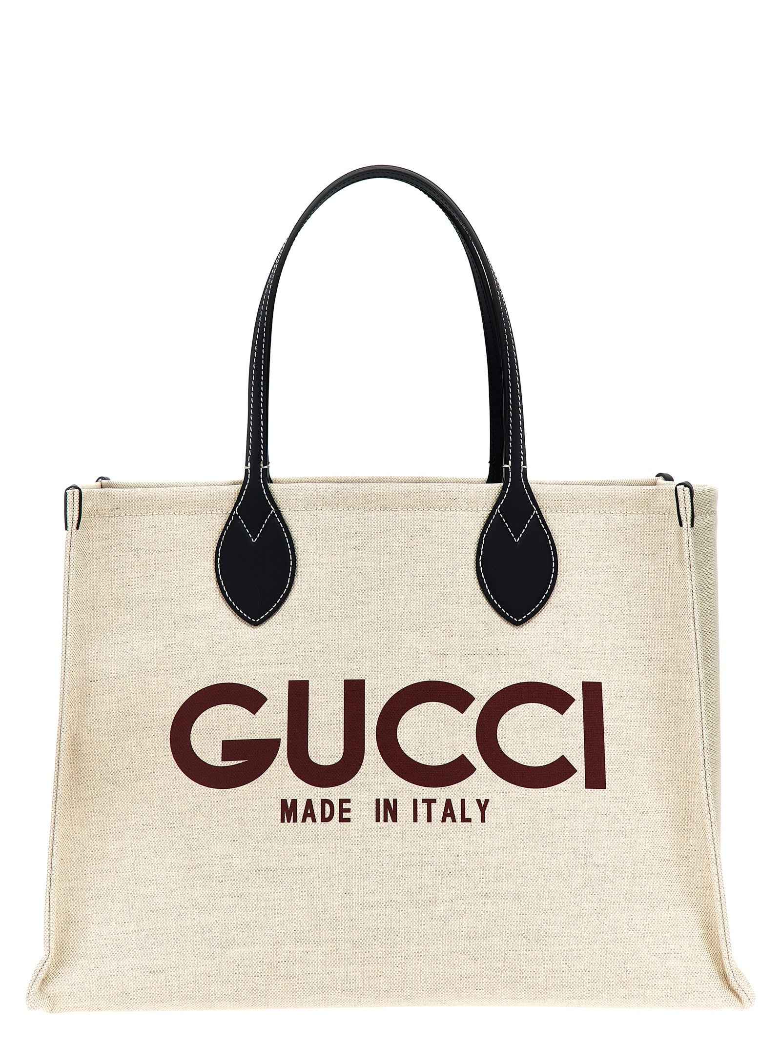 Gucci Beige Polyethylene Tote Bag