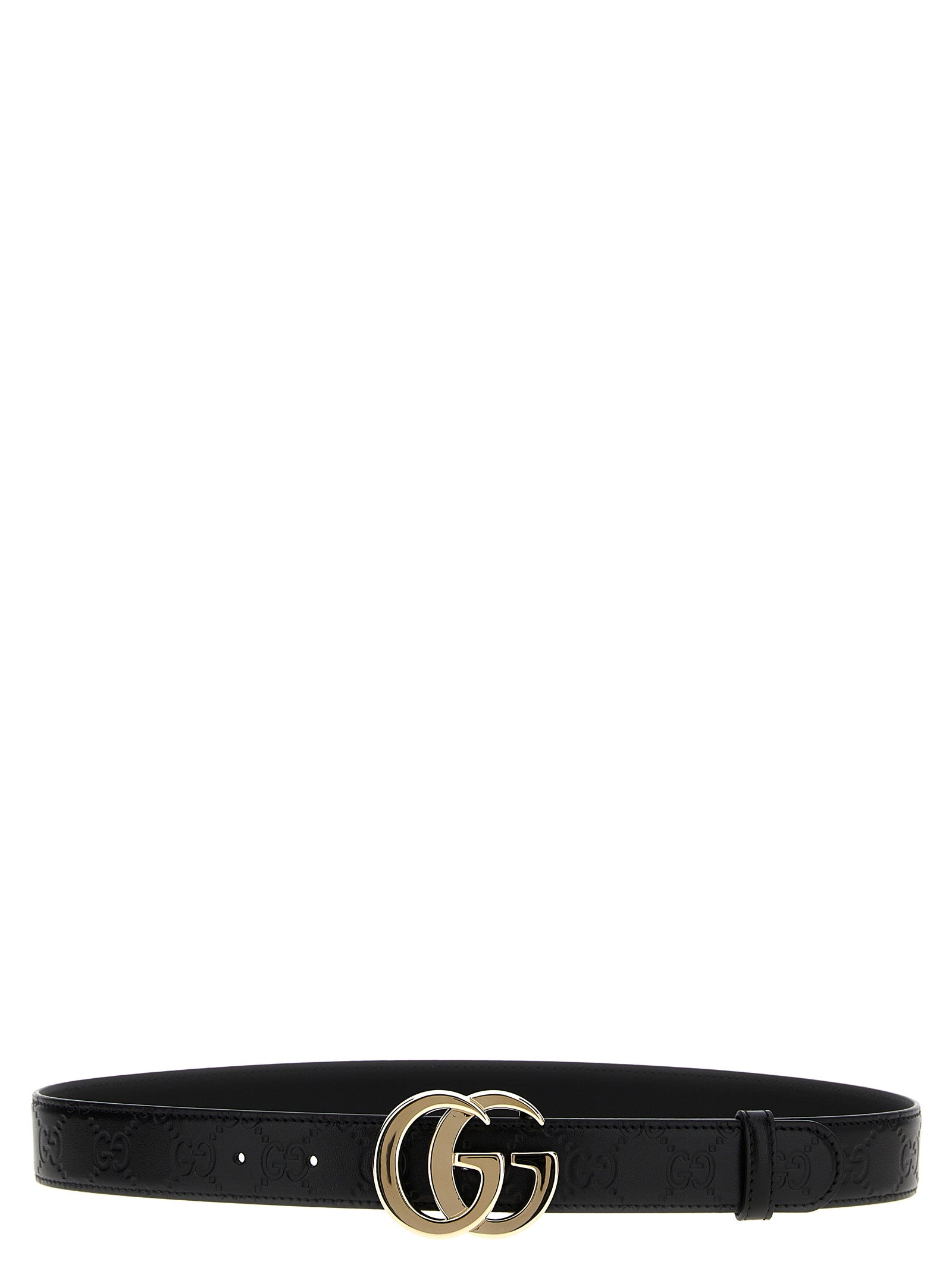 Gucci Black Calfskin Regular Belt