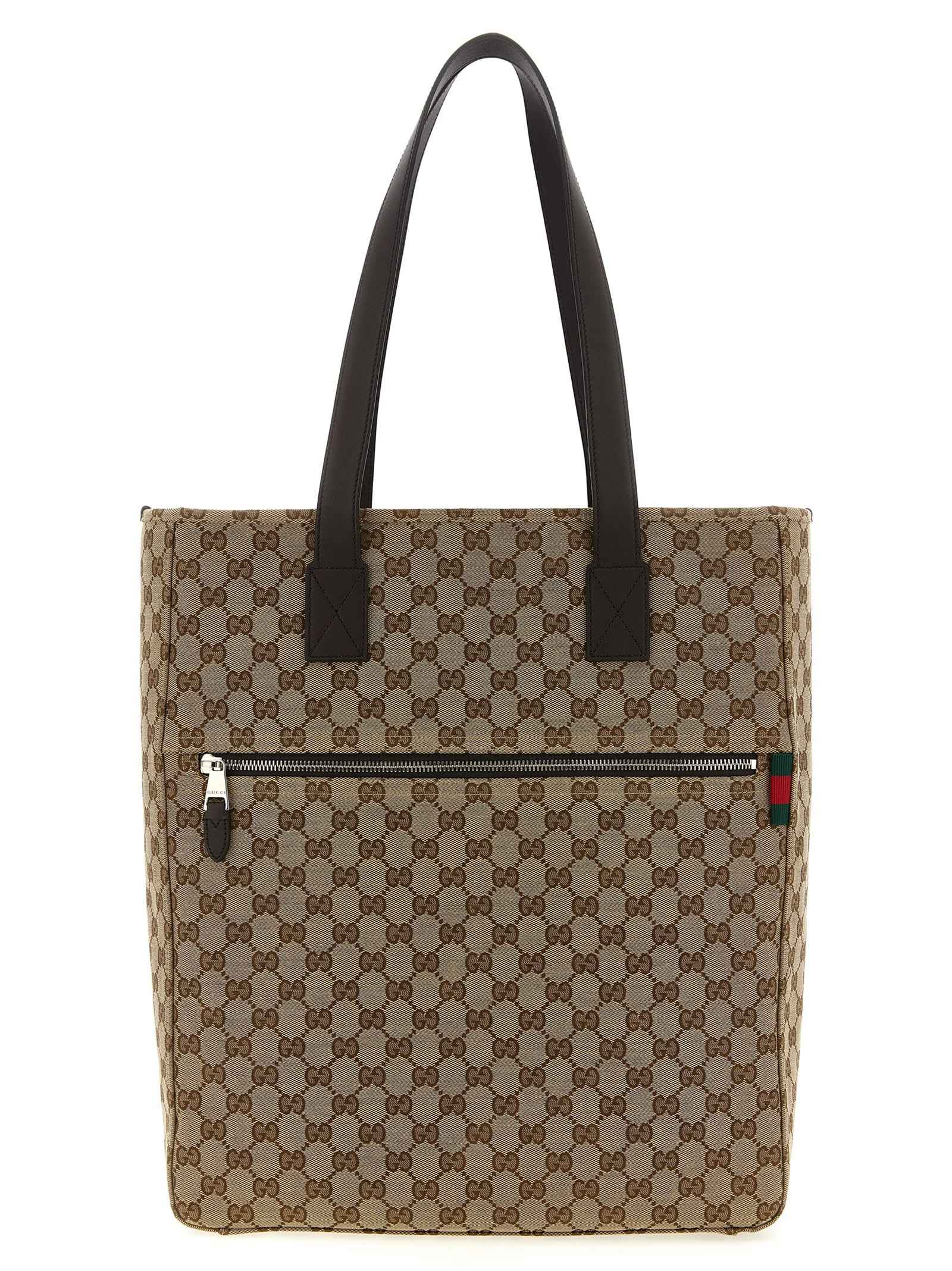 Gucci Brown Polyester Shoulder Bag