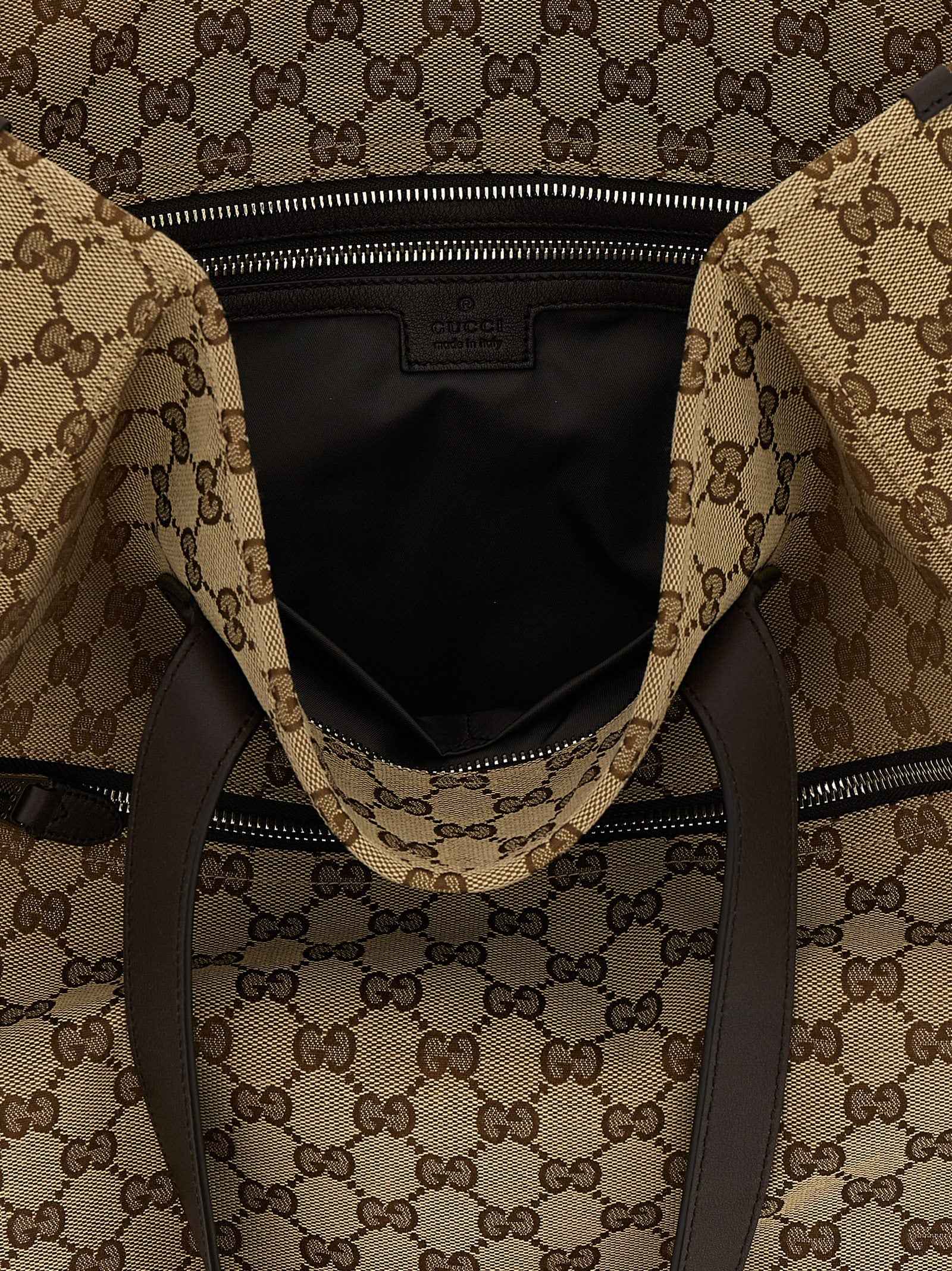 Gucci Brown Polyester Shoulder Bag