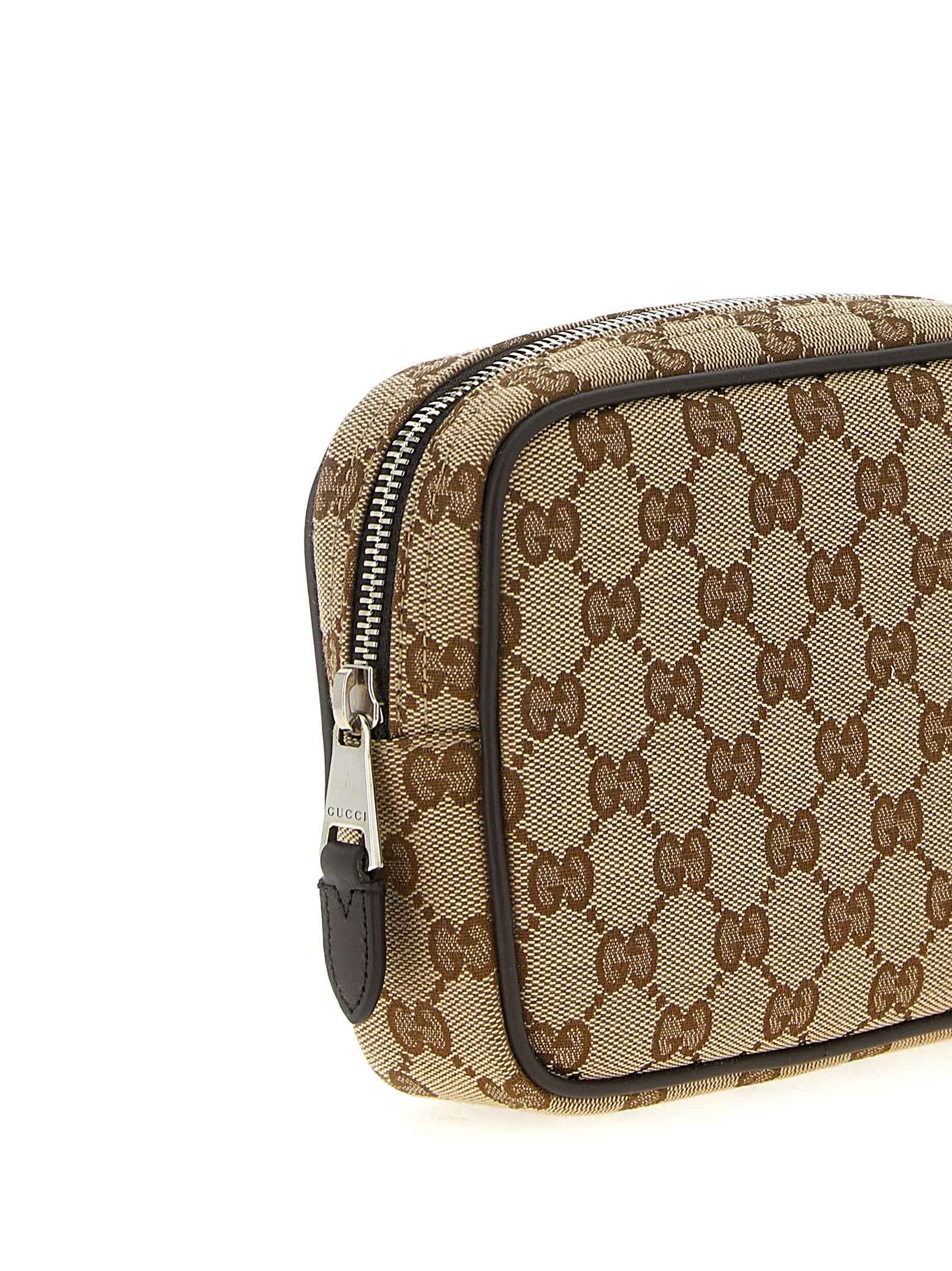 Gucci Beige Polyester Crossbody Bag
