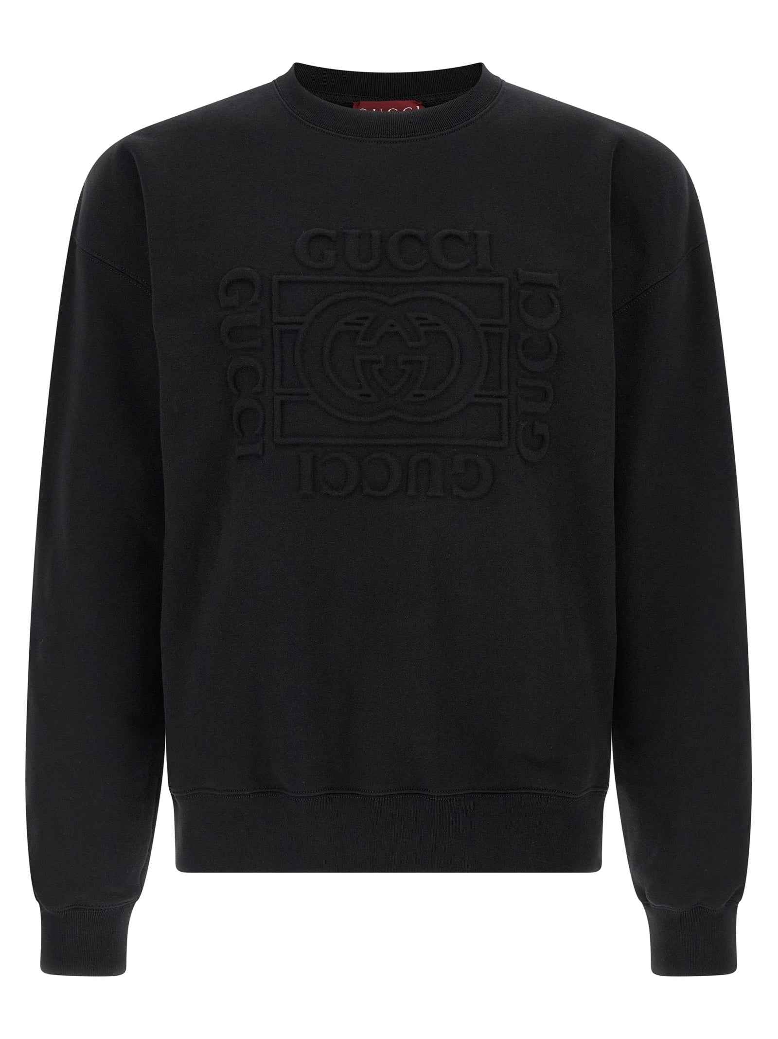 Gucci Black Cotton Sweatshirt