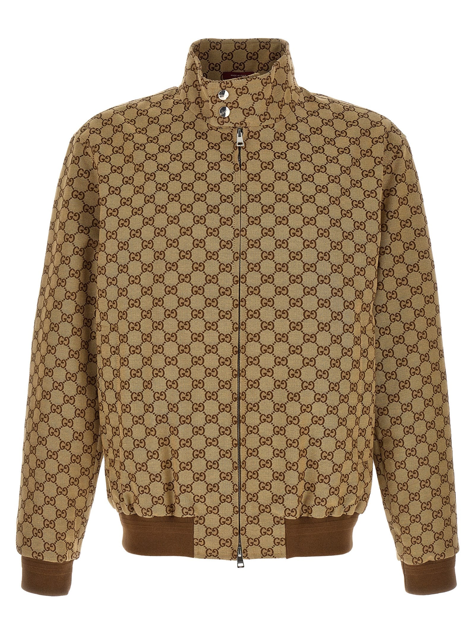 Gucci Beige Cotton Bomber
