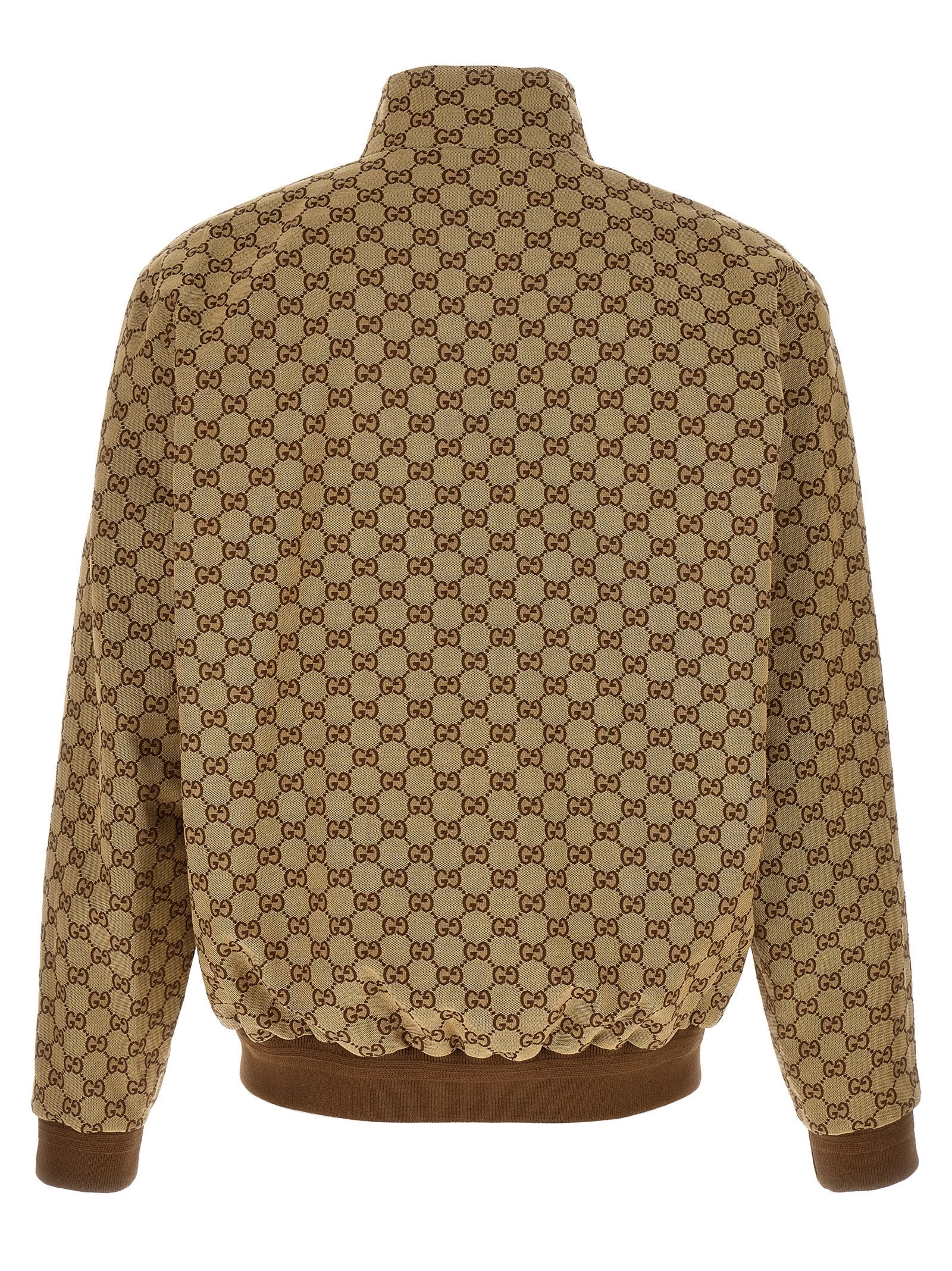 Gucci Beige Cotton Bomber