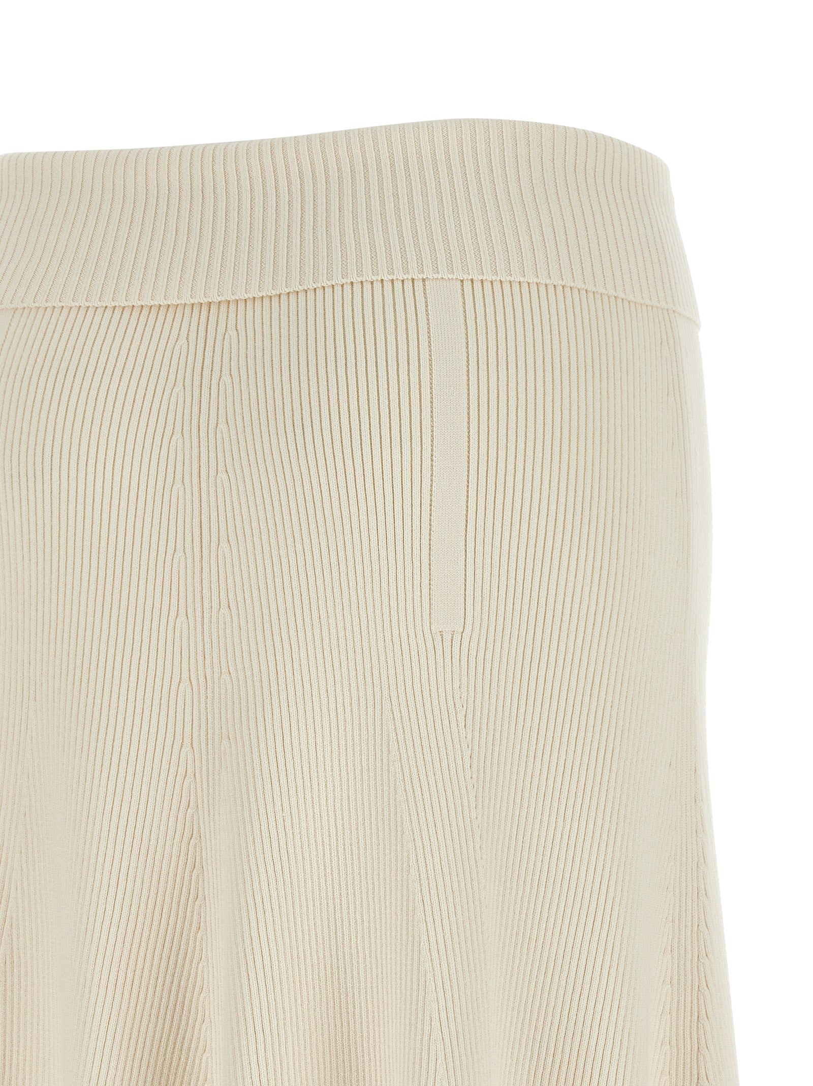 Zimmermann Beige Viscose Midi Skirt