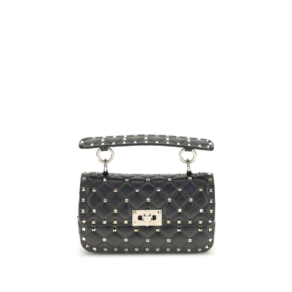 Valentino Garavani Black Lamb Ovis Aries Aries Handbag