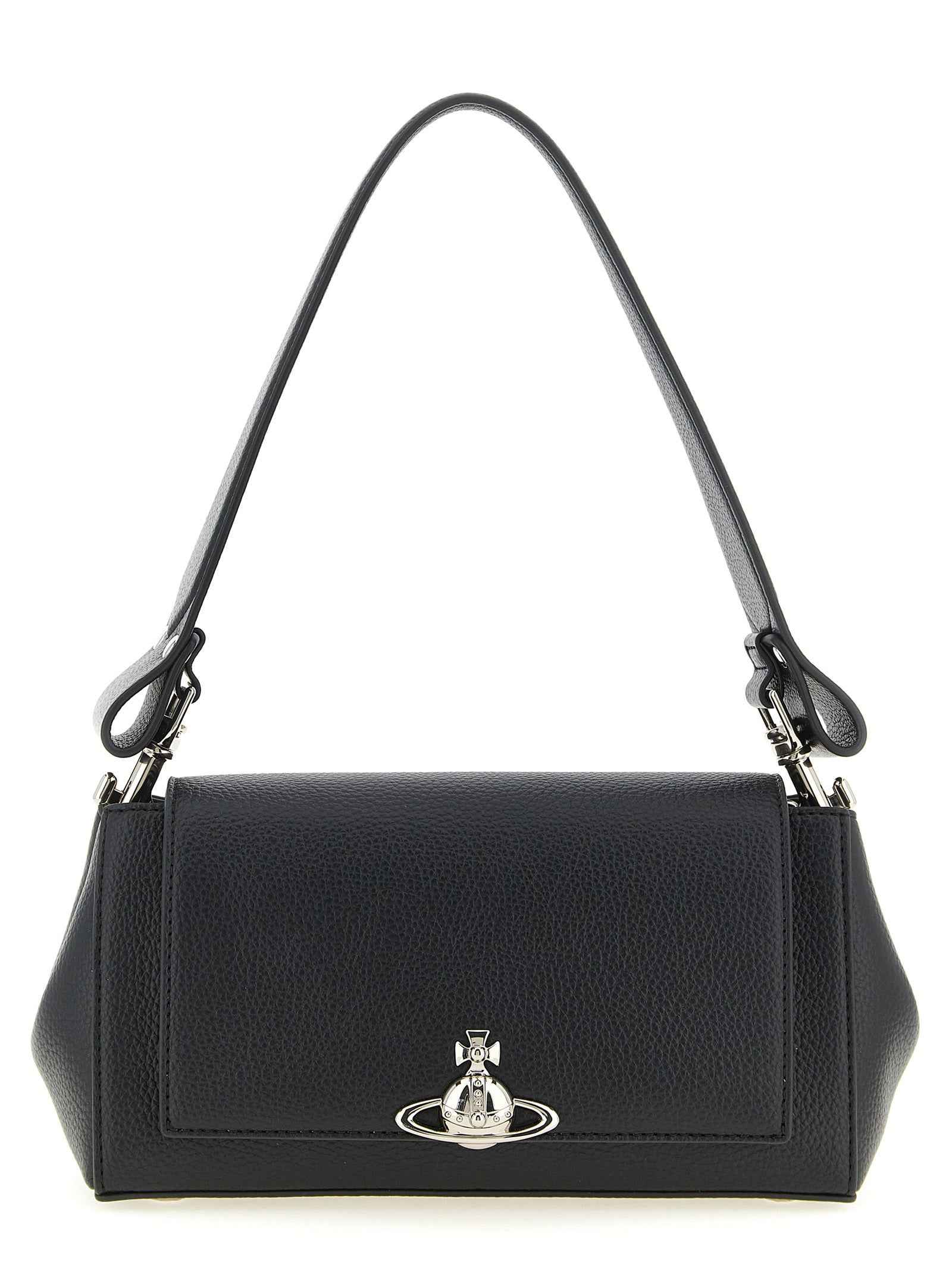 Vivienne Westwood Black Polyethylene Shoulder Bag