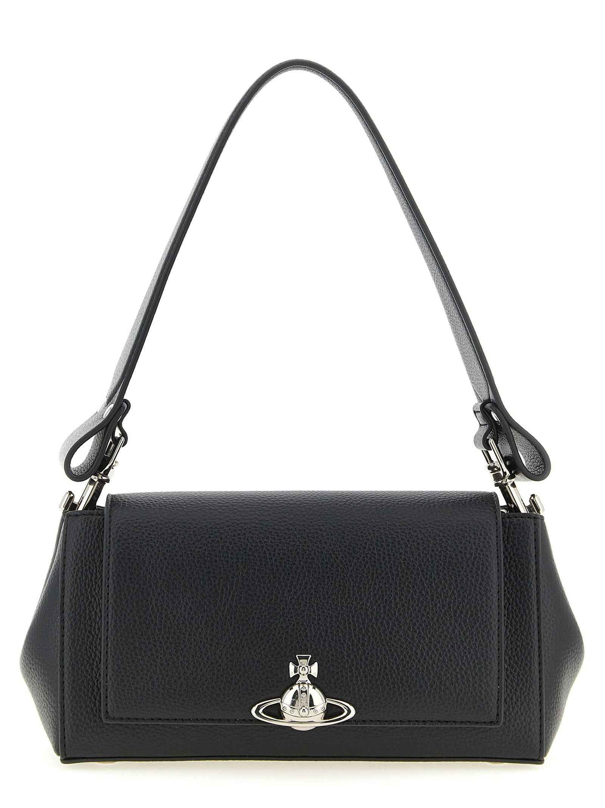 Vivienne Westwood Black Polyethylene Shoulder Bag