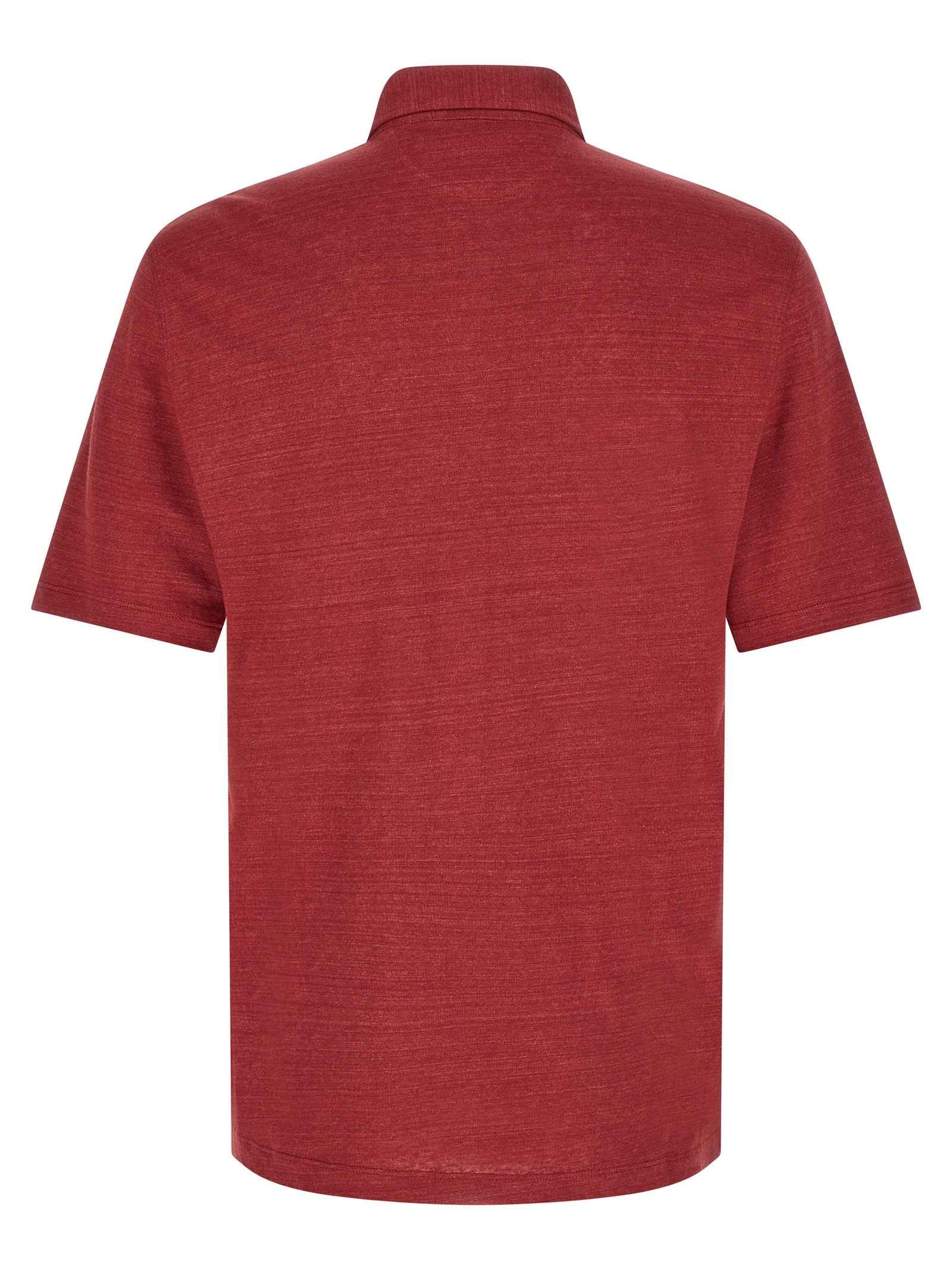 Brunello Cucinelli Multicolor Linen Polo Shirt