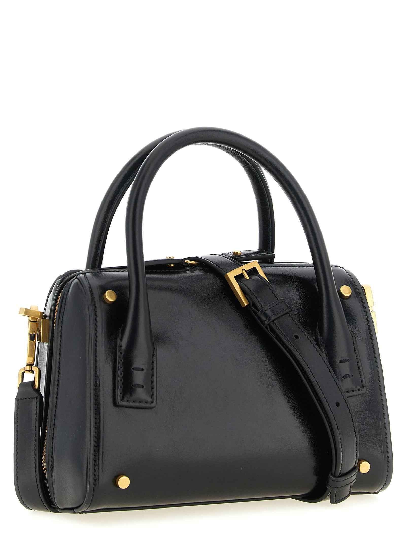 Versace Black Calfskin Handbag