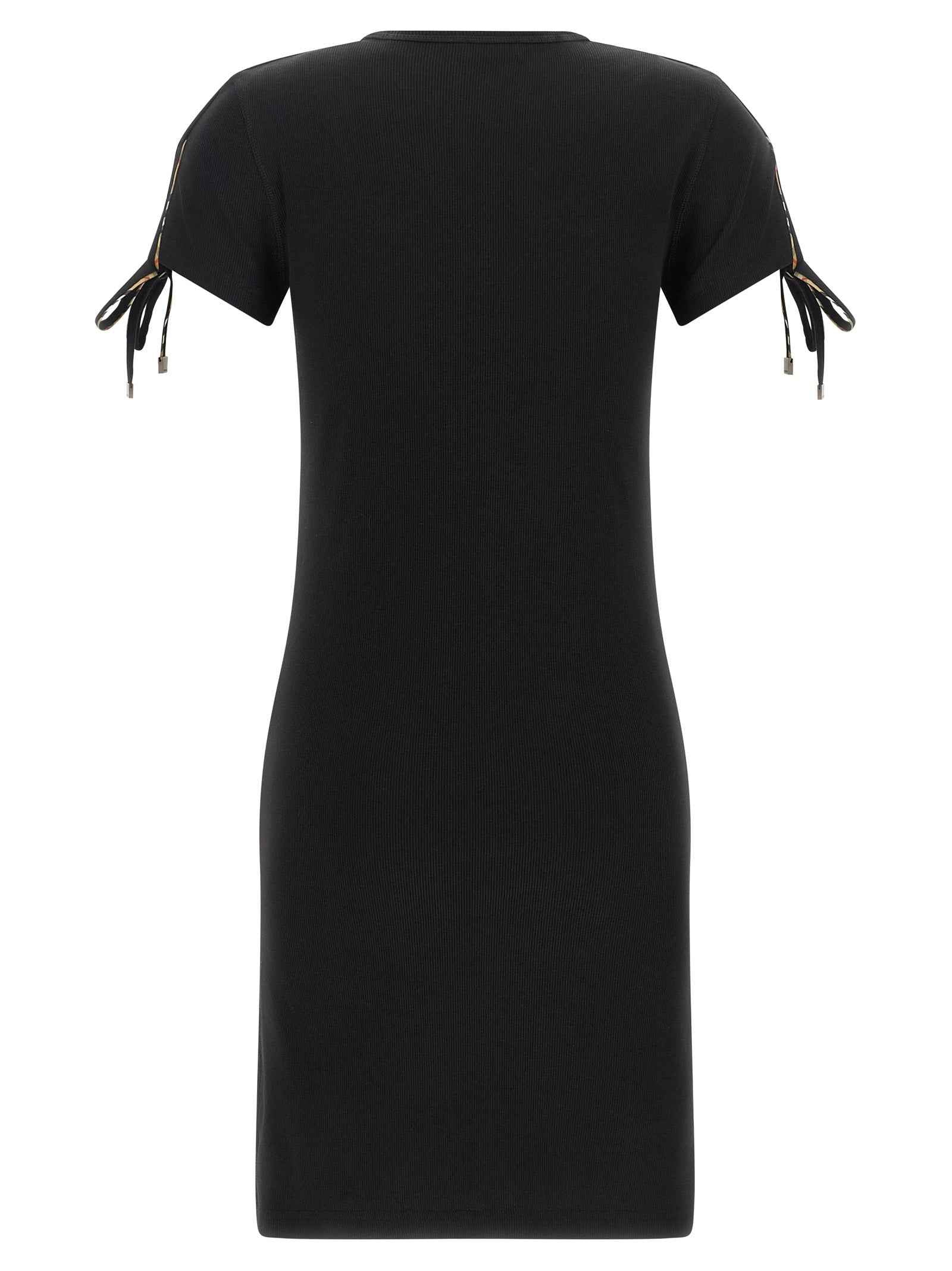 Burberry Black Cotton Short Dress