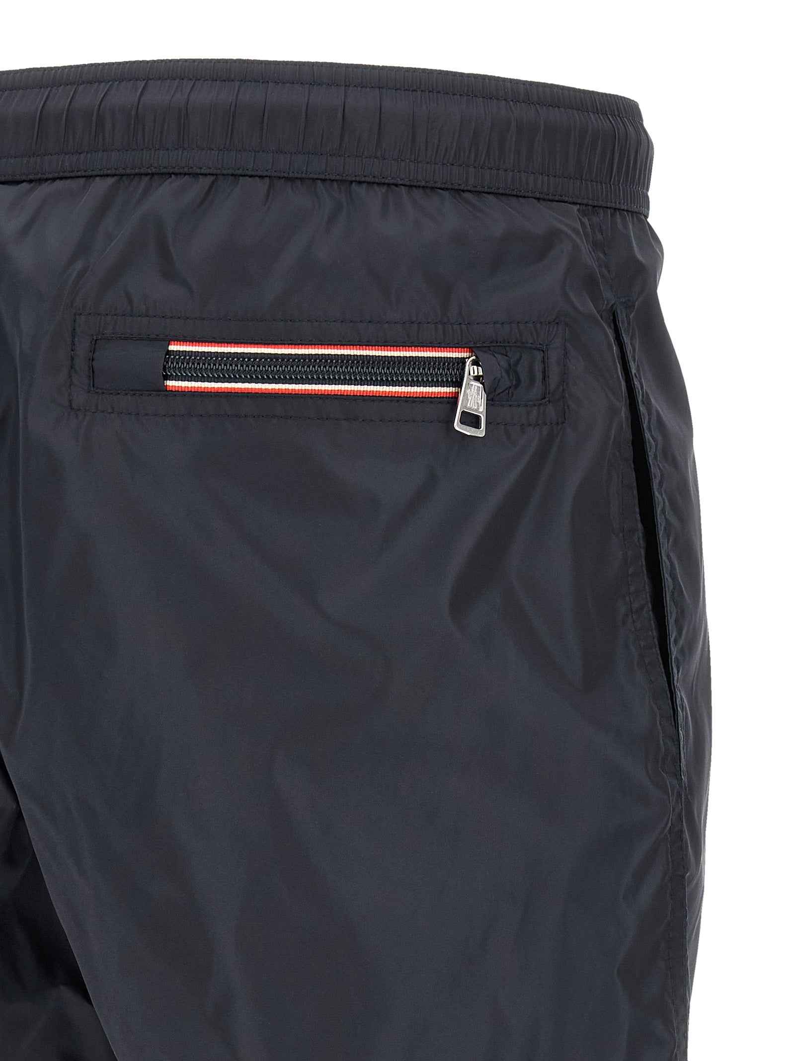 Moncler Blue Polyamide Cargo Shorts