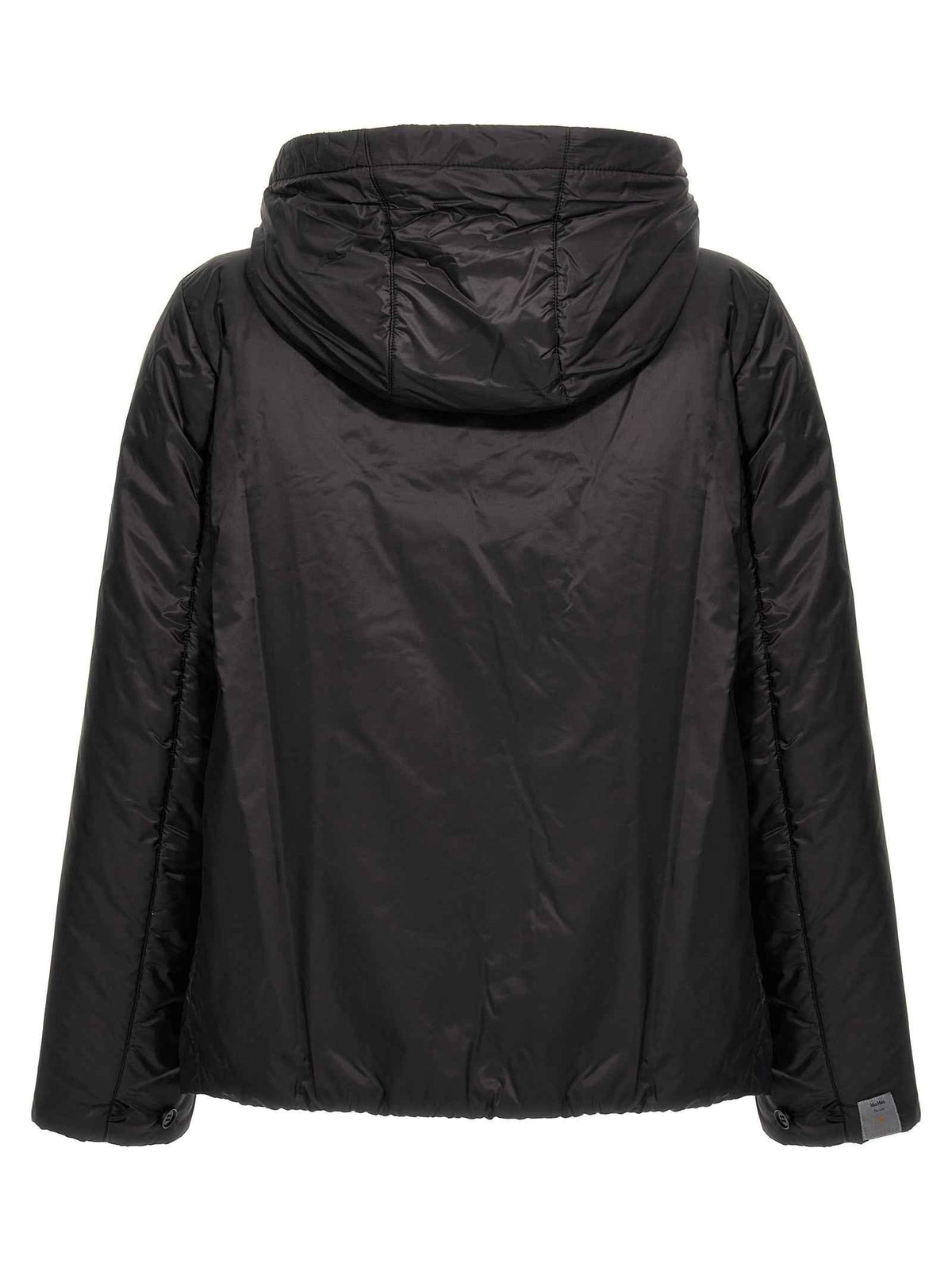 Max Mara Black Polyester Shell Jacket
