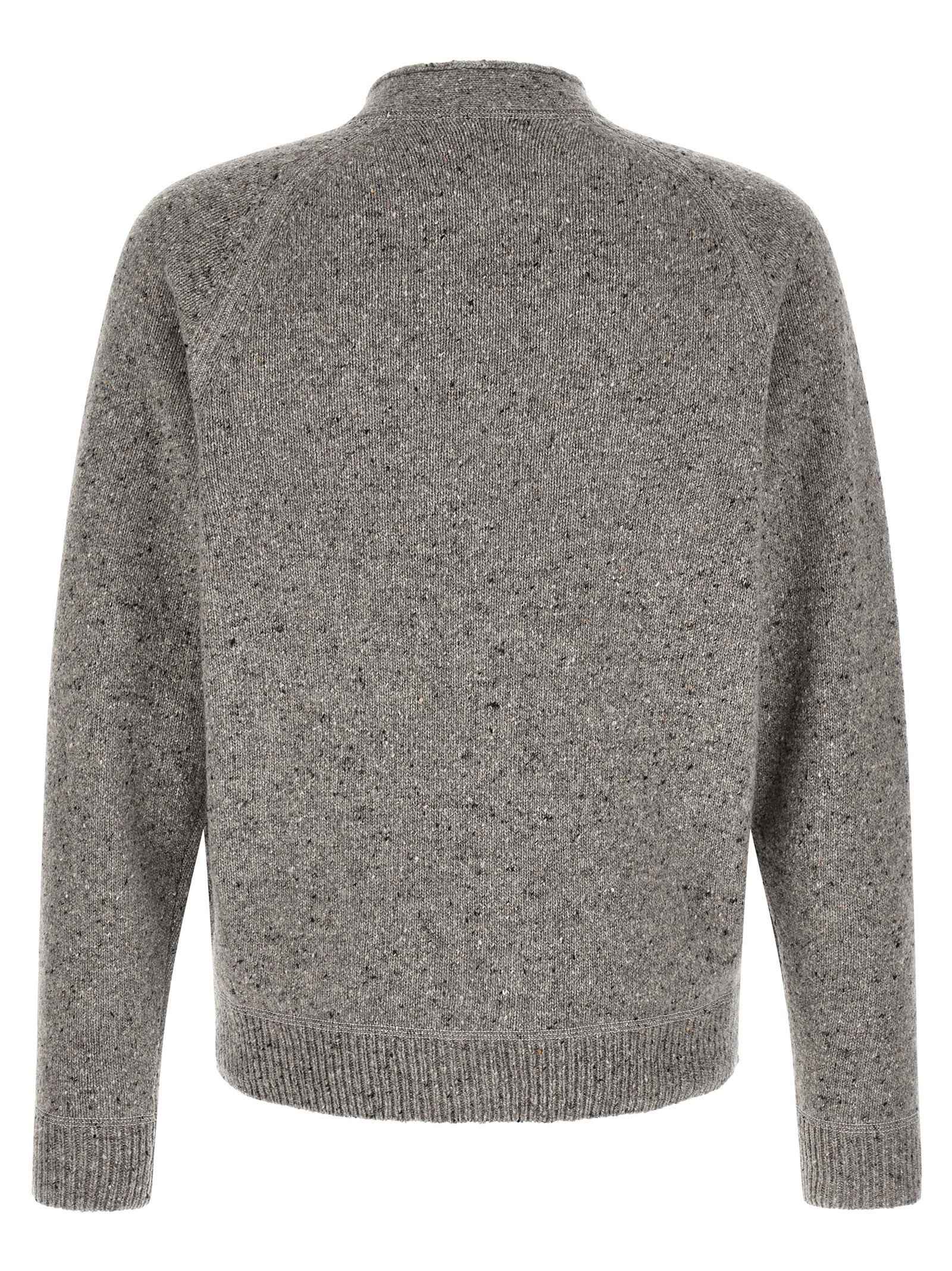 Dsquared² Gray Wool Cardigan