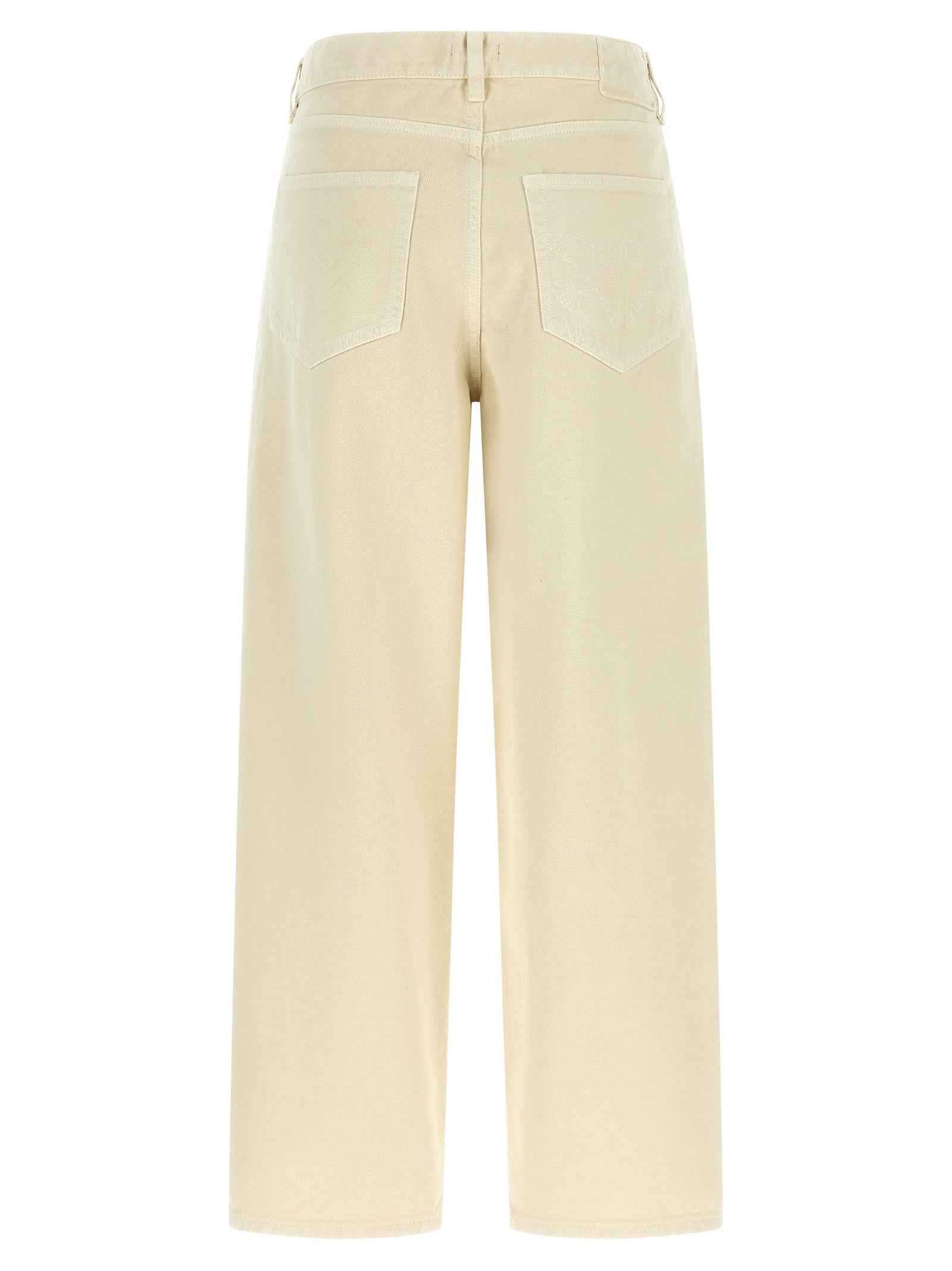 PINKO Beige Cotton Jeans Denim
