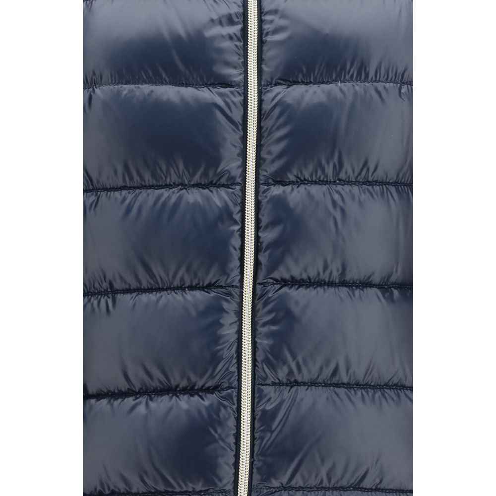 Herno Blue Polyamide Full-Length Jacket