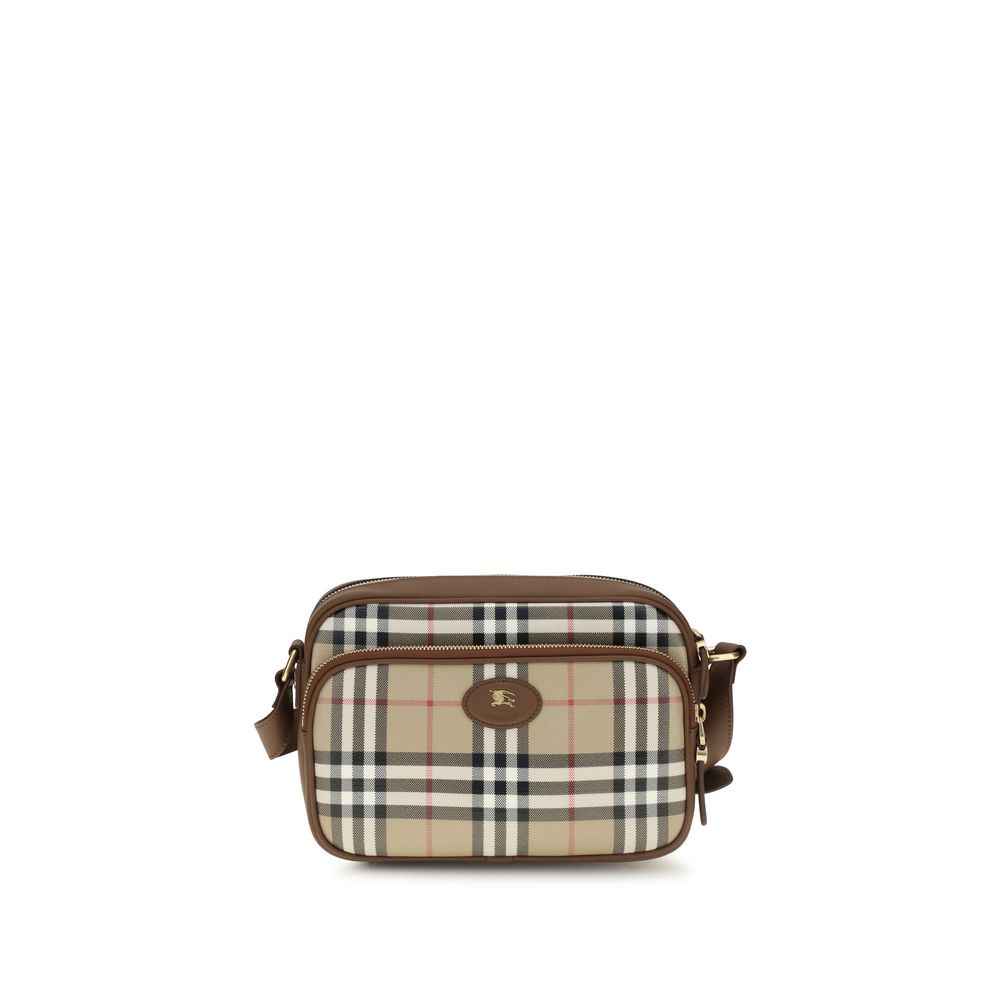 Burberry Beige Cotton Shoulder Bag