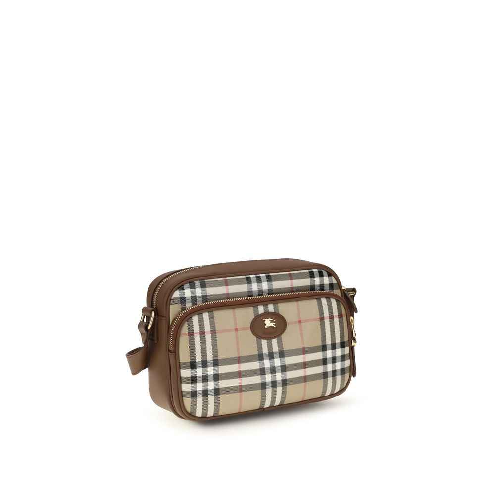 Burberry Beige Cotton Shoulder Bag