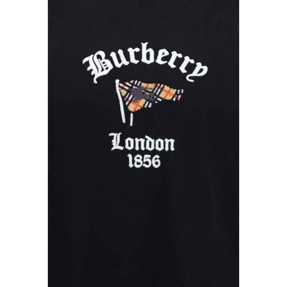 Burberry Black Cotton T-Shirt