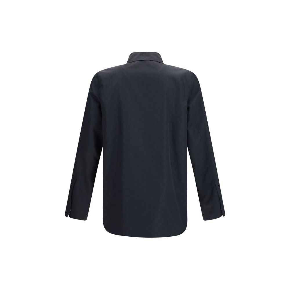 Gucci Black Polyamide Full-Length Jacket