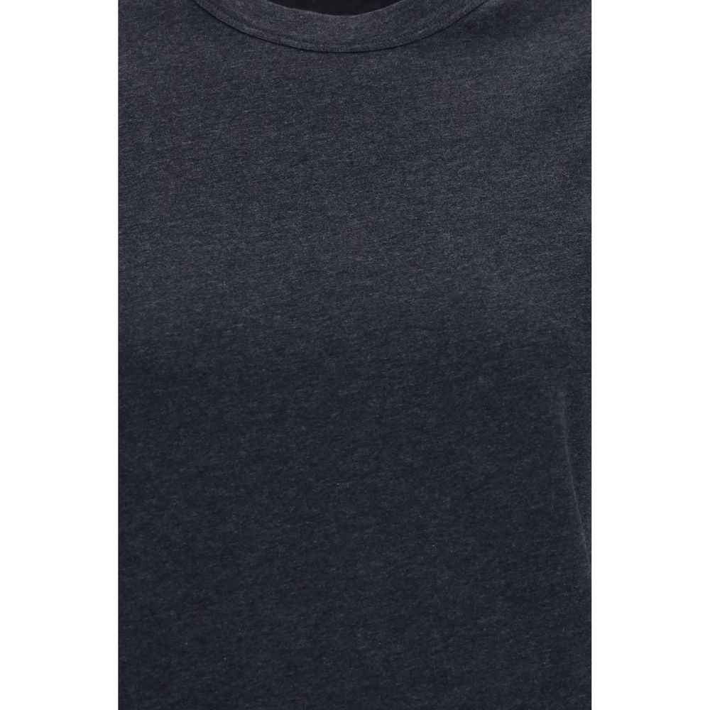Brunello Cucinelli Gray Cotton T-Shirt