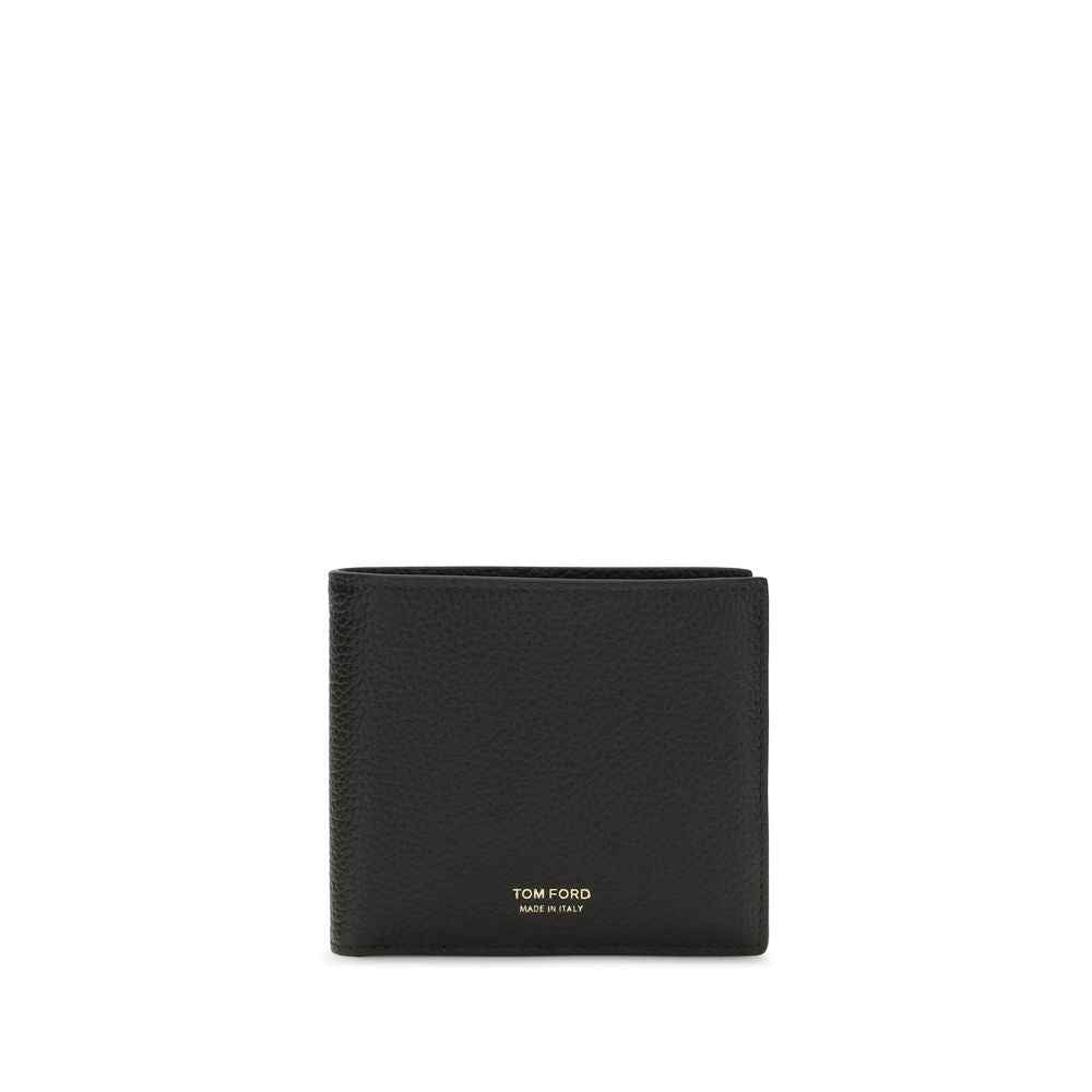 Tom Ford Black Calf Leather Bos Taurus Wallet