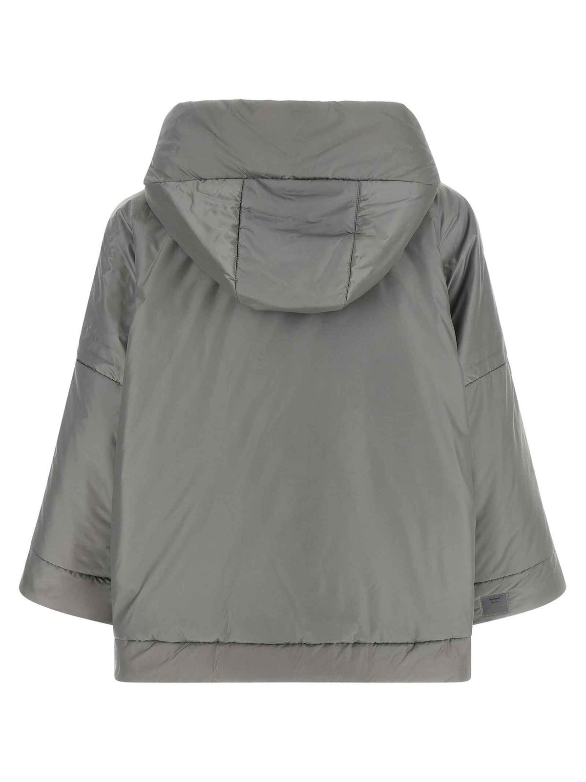 Max Mara Gray Polyester Shell Jacket