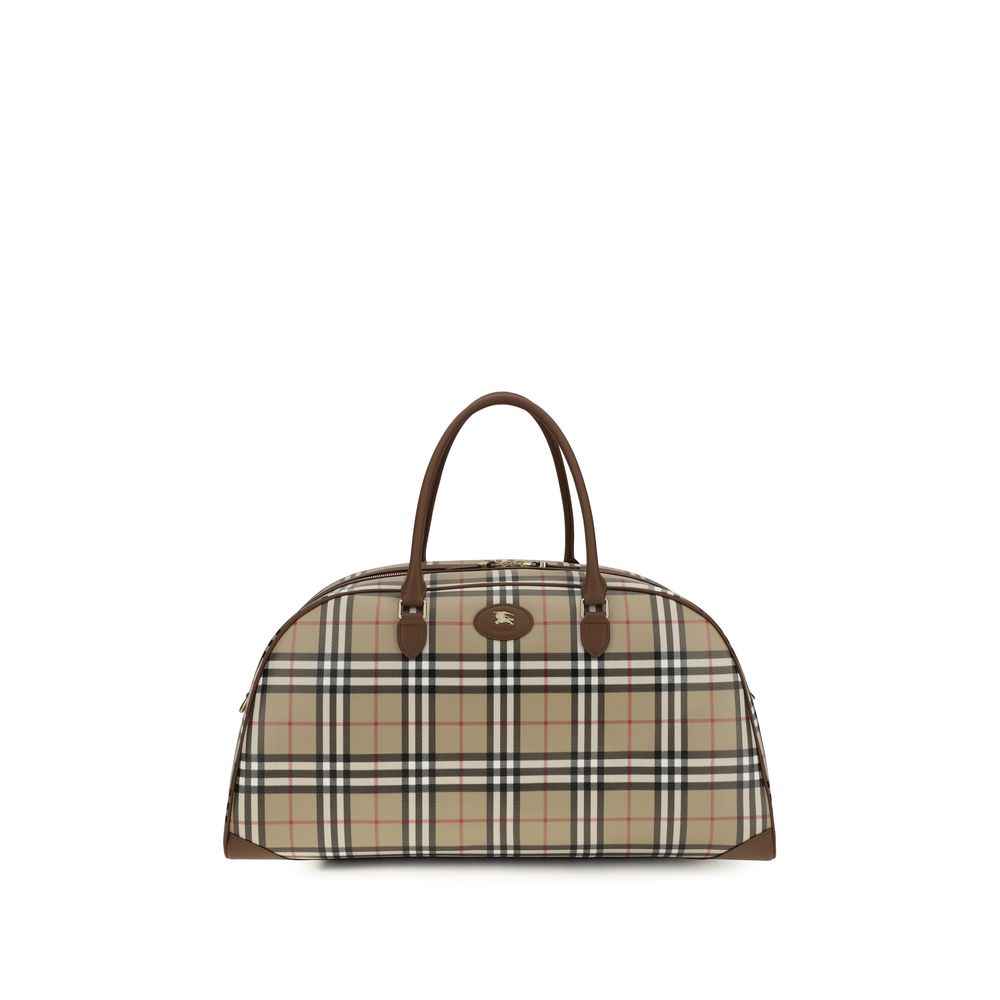 Burberry Beige Cotton Luggage And Travel