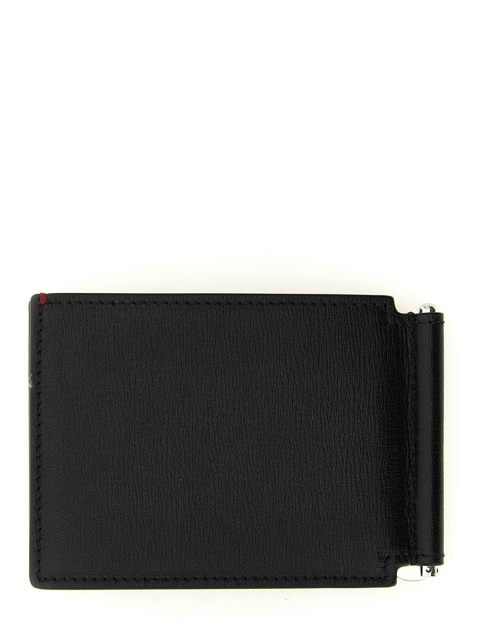 Brunello Cucinelli Black Goatskin Money Clip