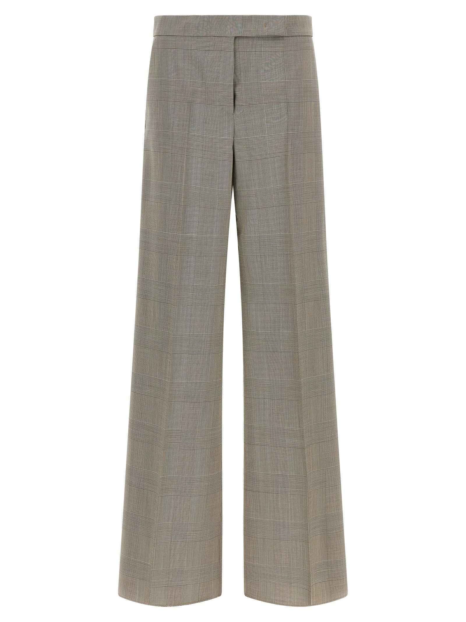Max Mara Gray Wool Dress Pants
