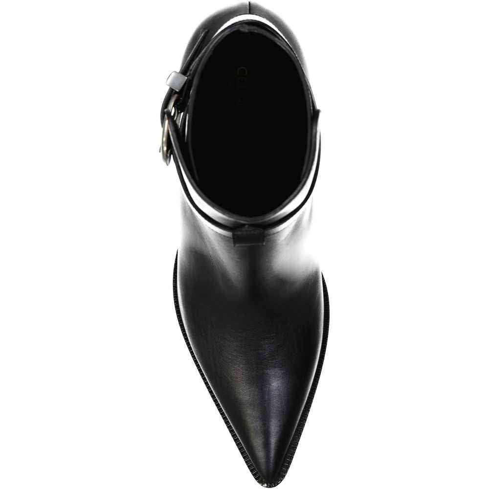Celine Black Calfskin High Heel Boots
