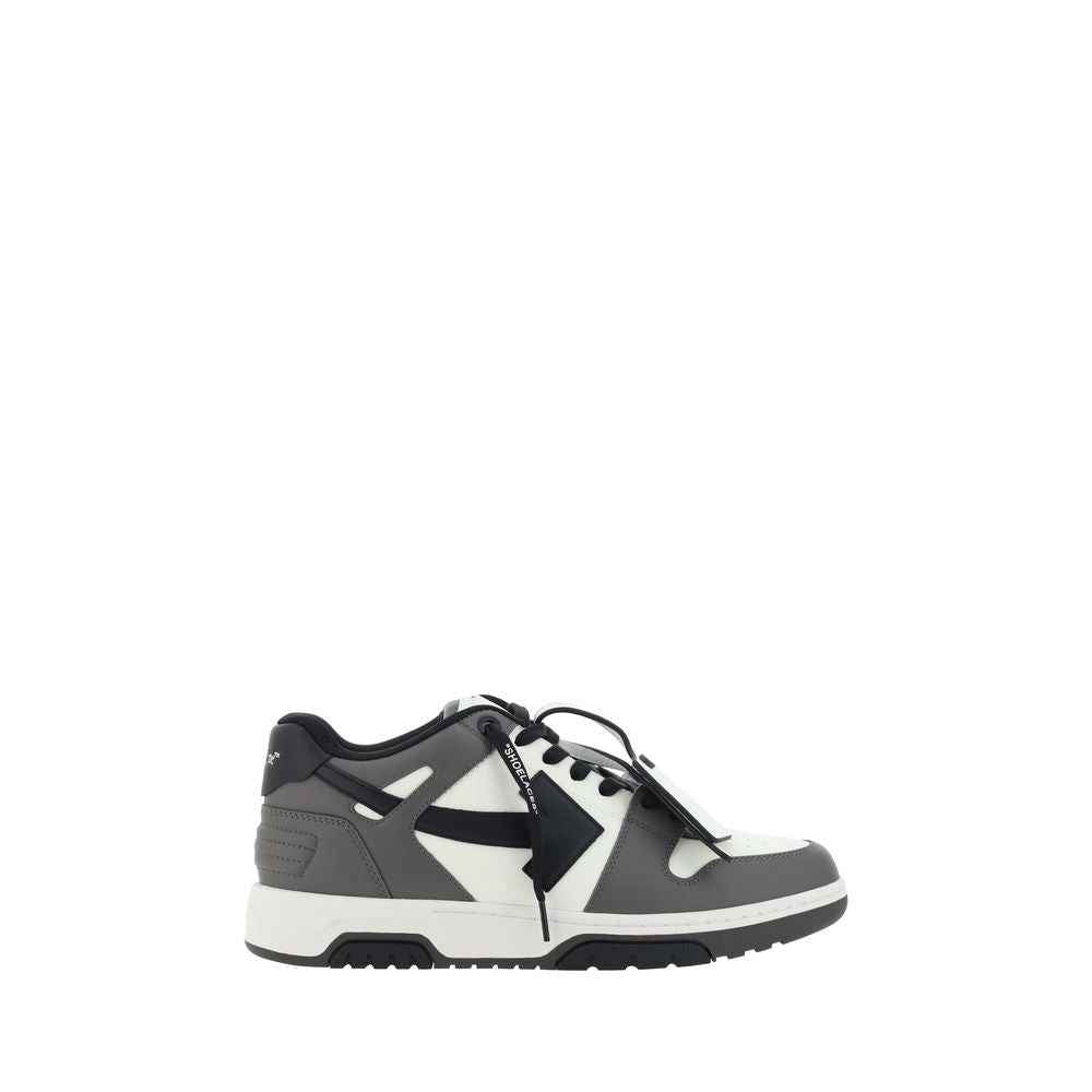 Off-White Multicolor Calf Leather Bos Taurus Athletic Sneakers