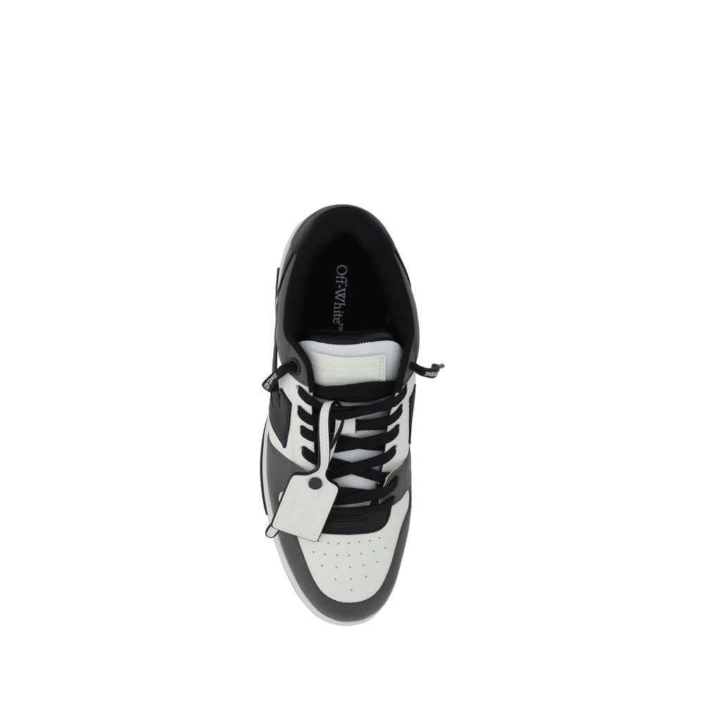 Off-White Multicolor Calf Leather Bos Taurus Athletic Sneakers