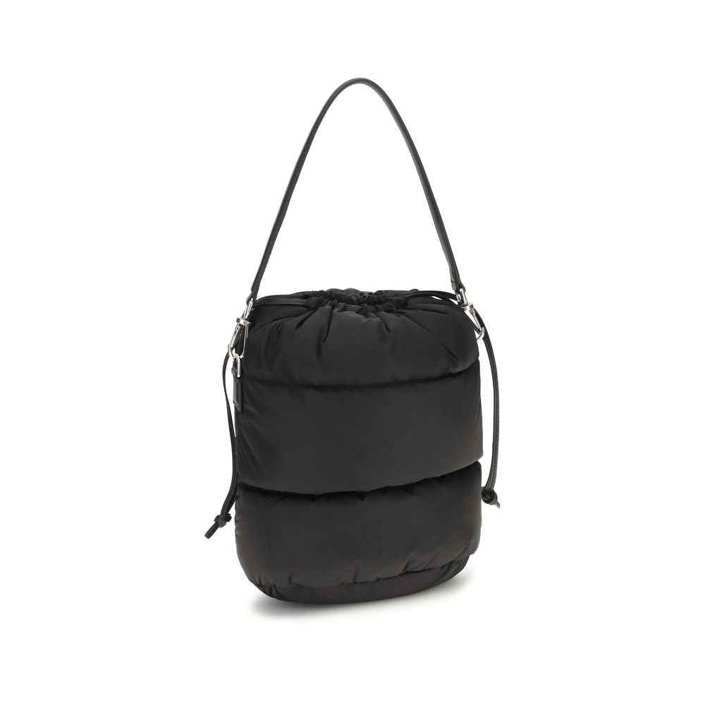 Moncler Black Nylon Backet Bag