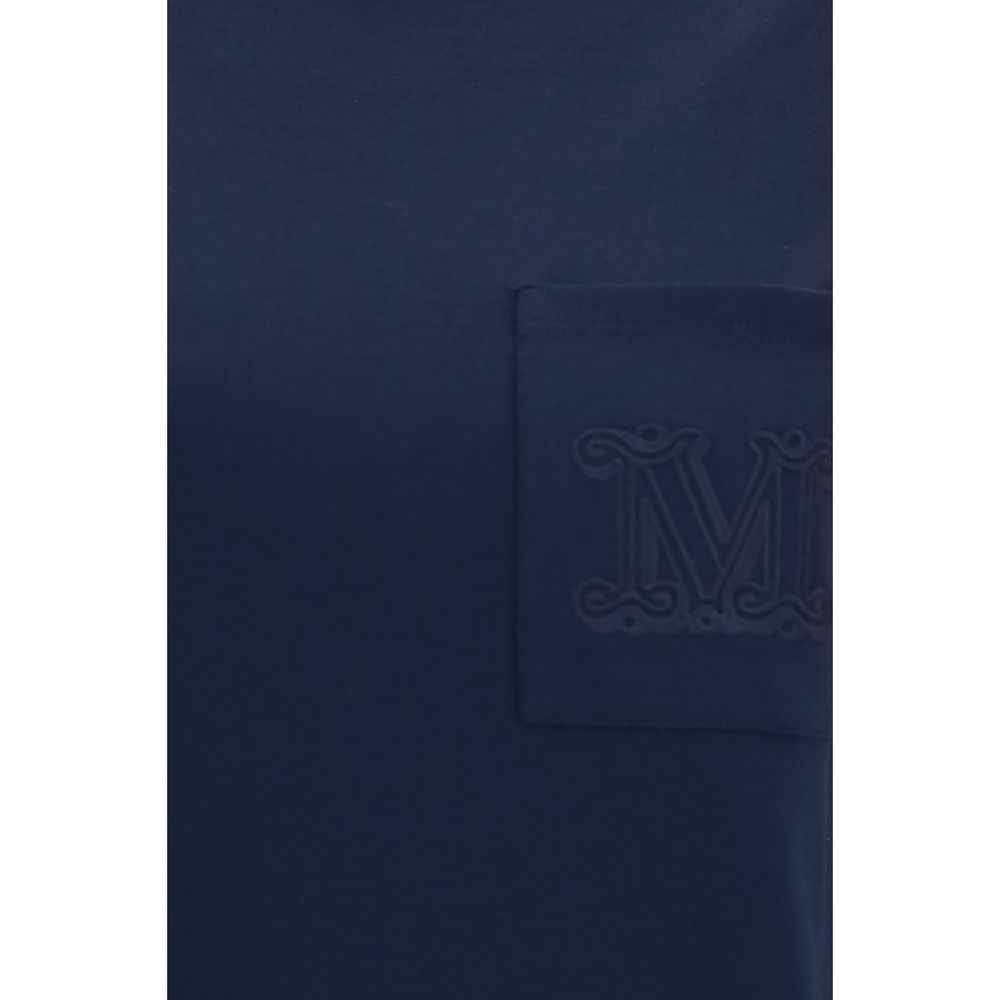 Max Mara Blue Cotton Sportswear