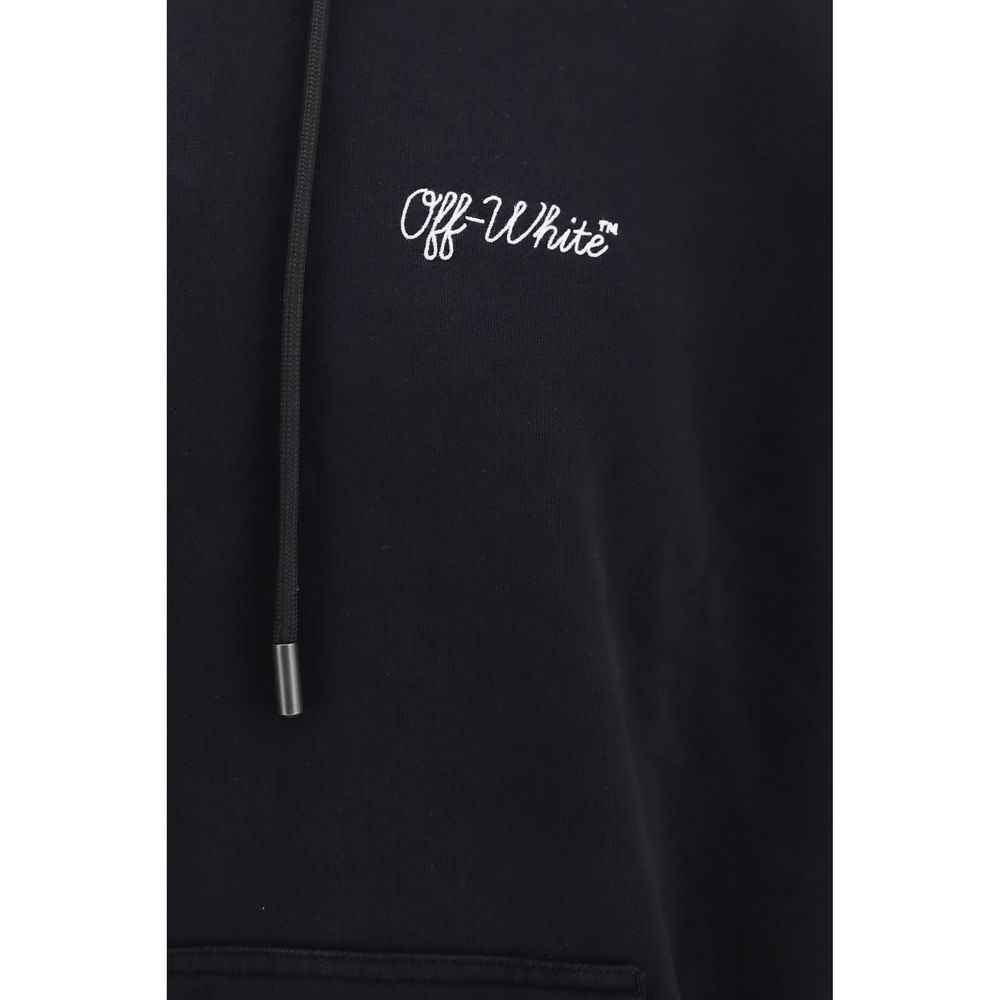 Off-White Black Cotton Sweatshirt