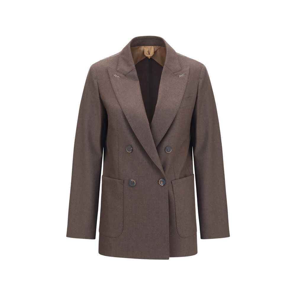 Max Mara Brown Cashmere Blazer